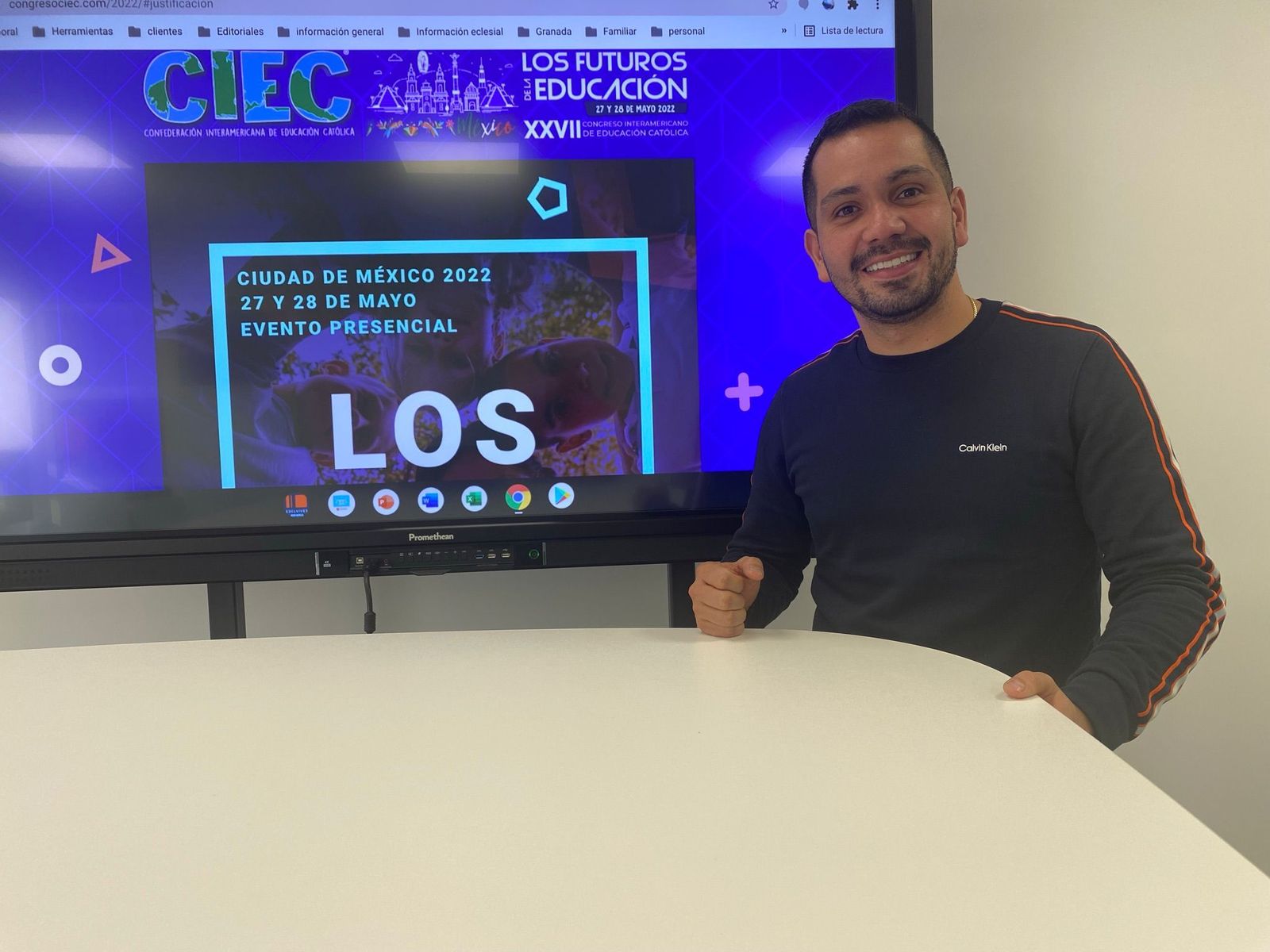 Óscar Pérez Sayago, secretario general de la CIEC