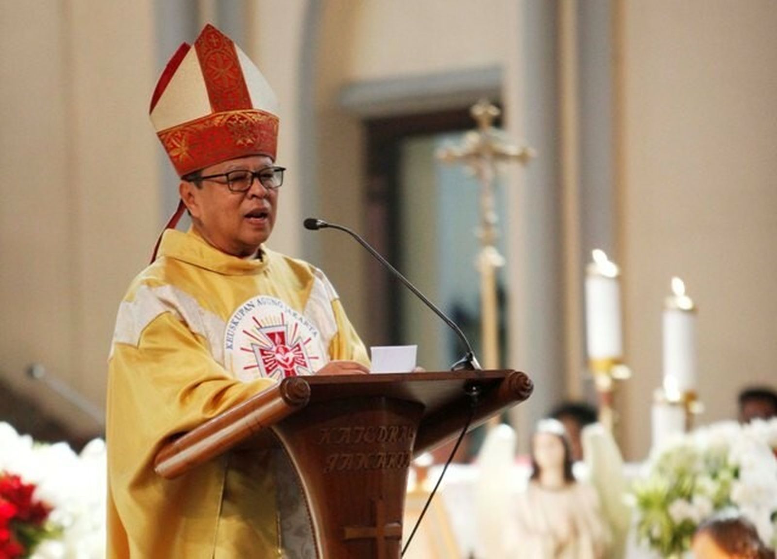 Suharyo, en una misa