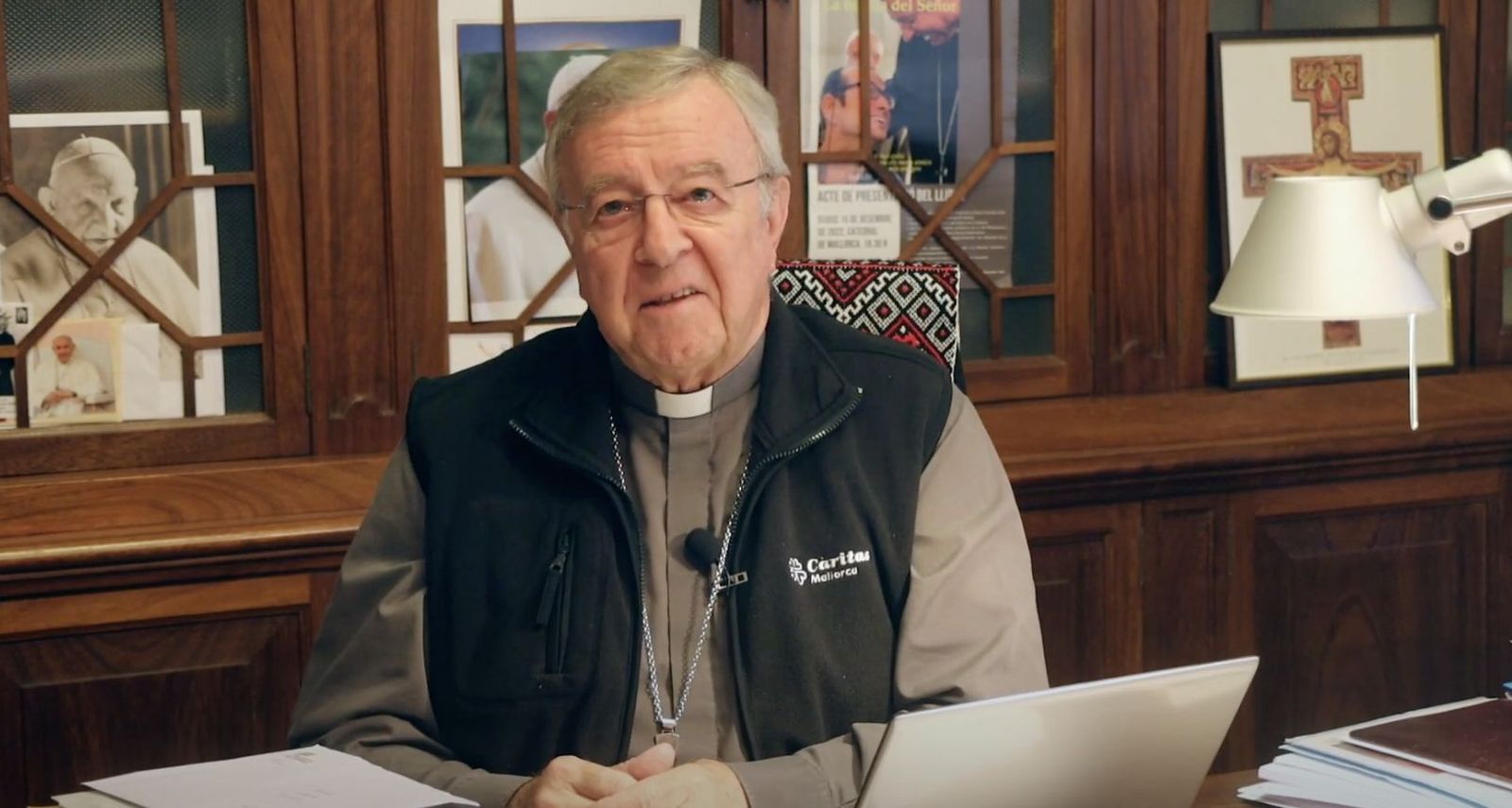 El obispo de Mallorca, Sebastiá Taltavull