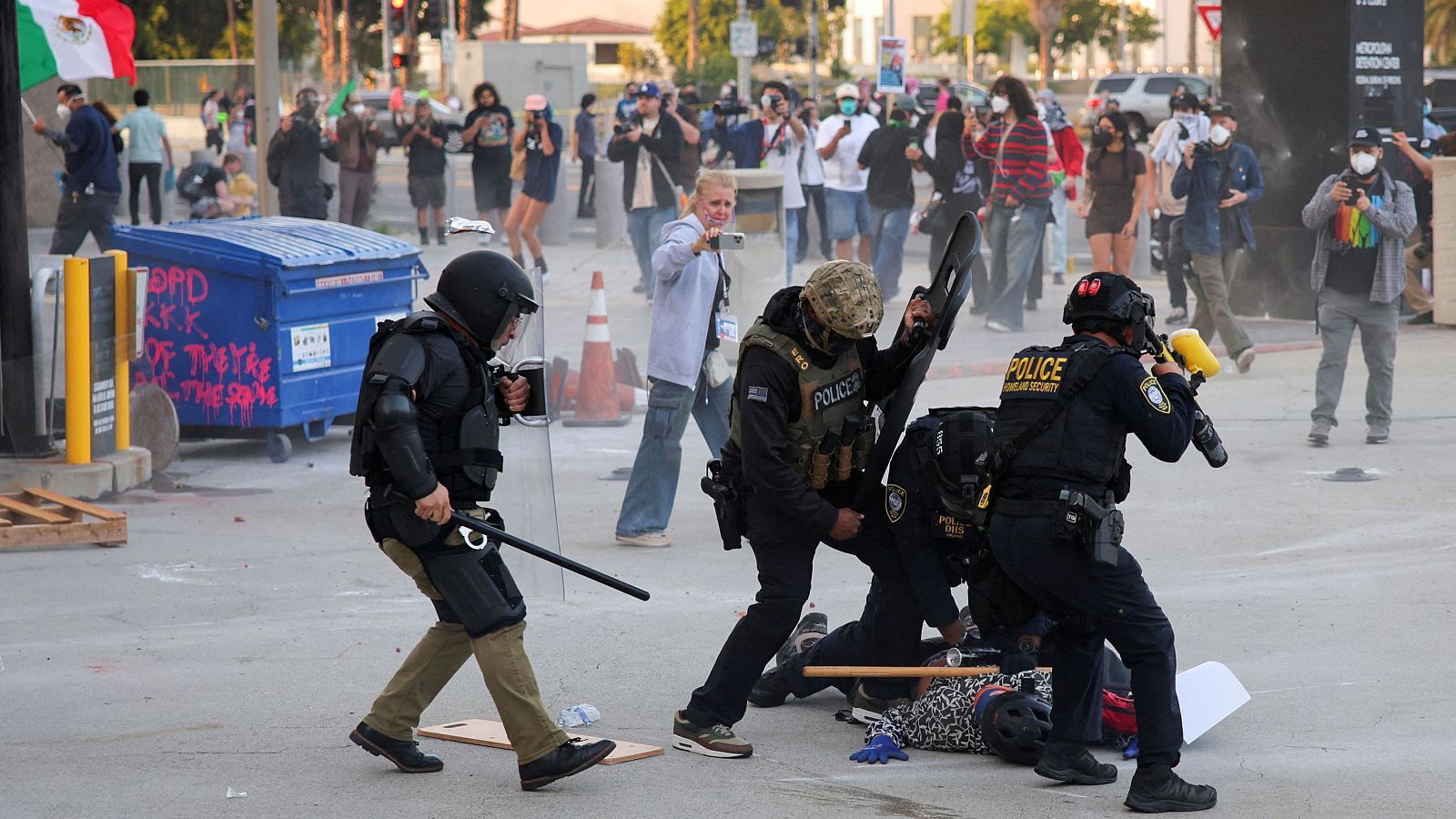 Redadas de migrantes en Los Ángeles