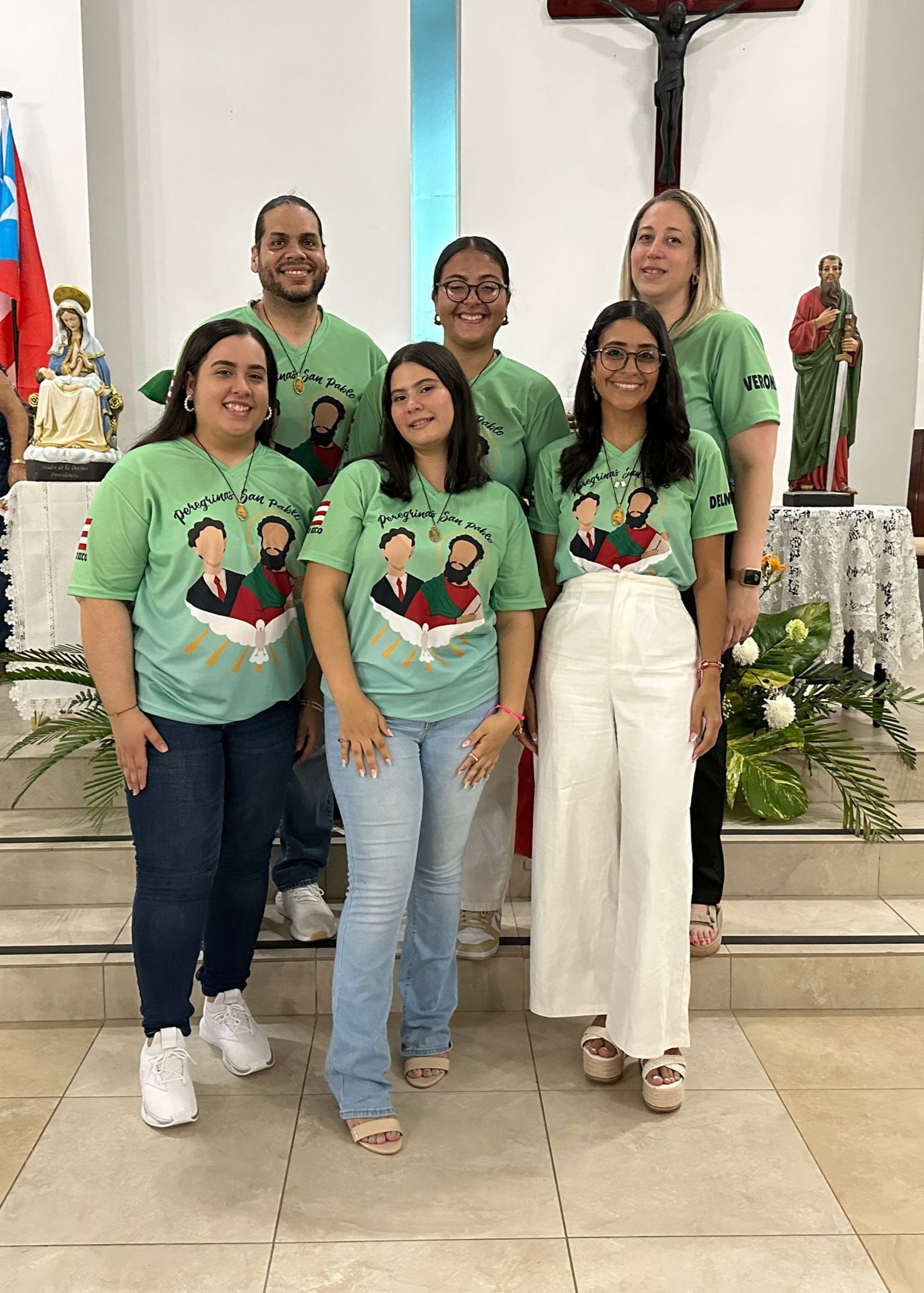 Jóvenes caribeños en la JMJ