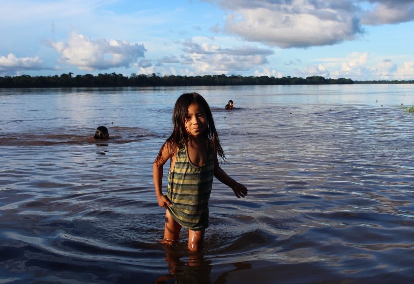 Niña en el Putumayo