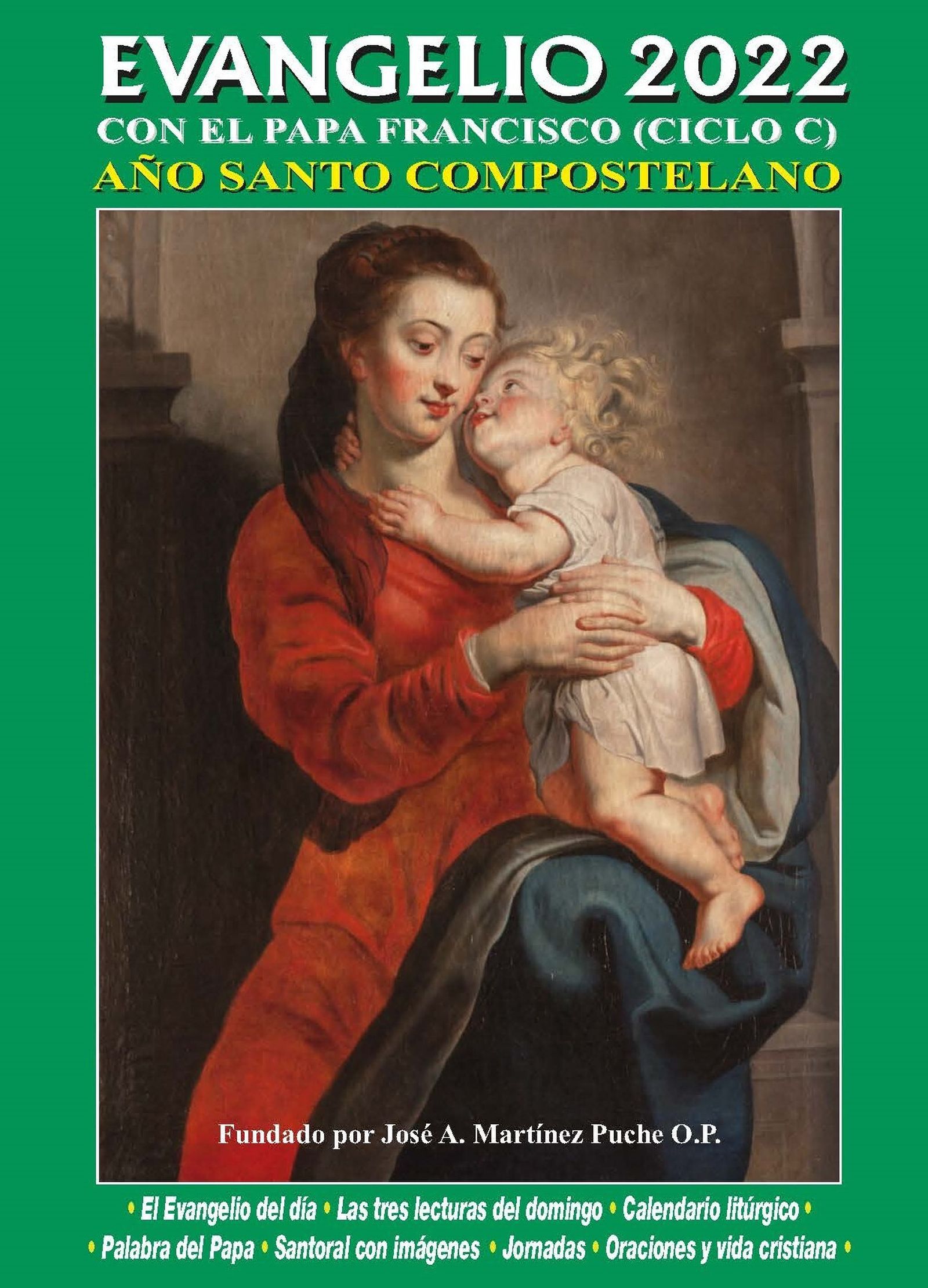 En la cubierta del Evangelio, 'Virgen con Niño', de Rubens