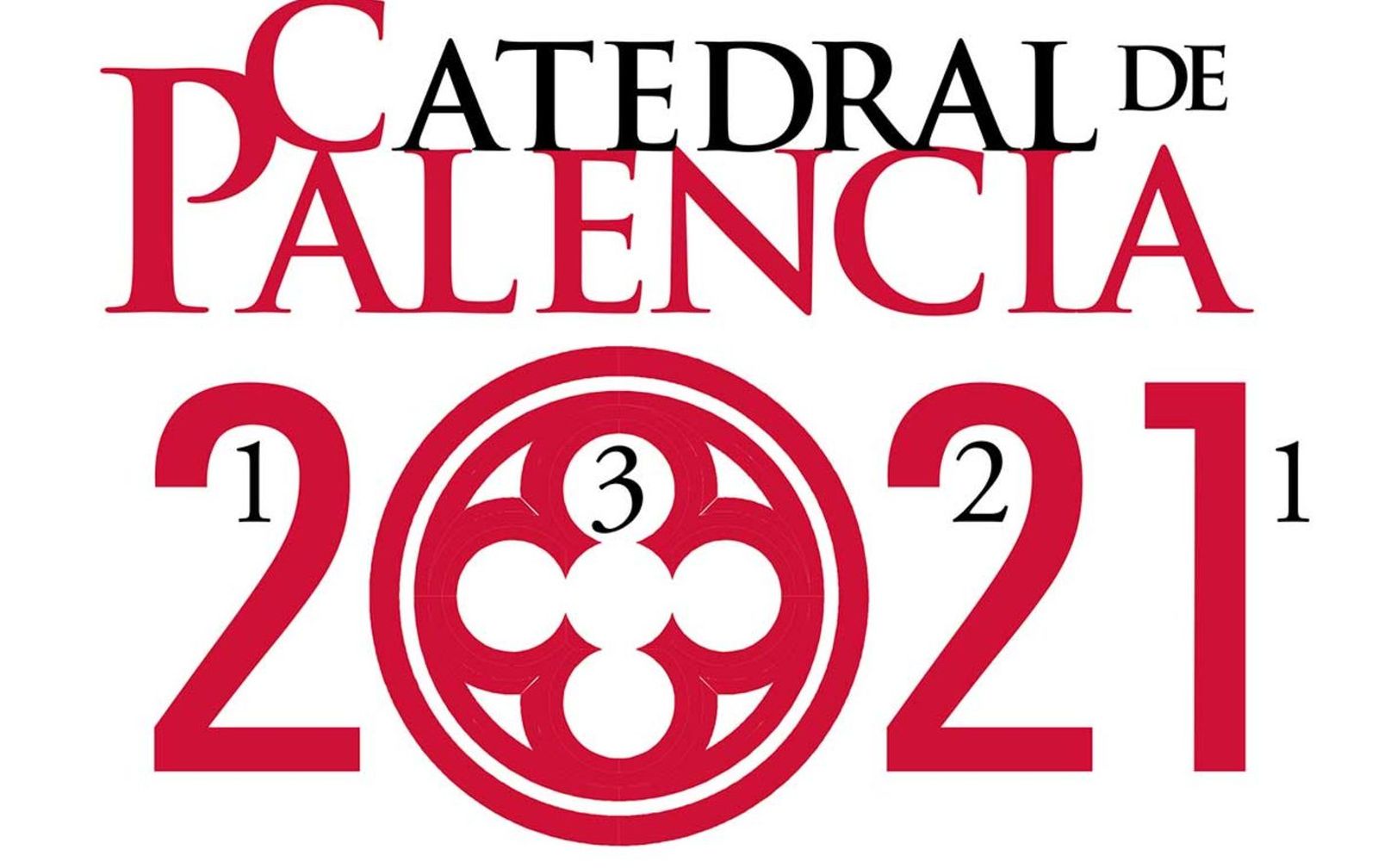 700 años del inicio de la catedral de Palencia. Logo