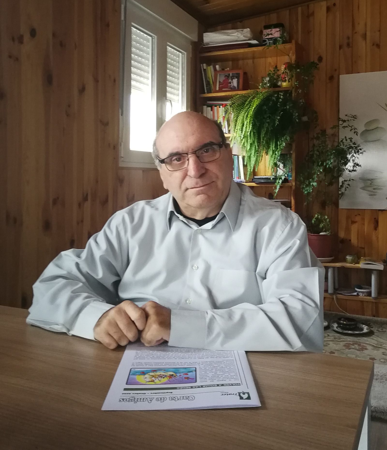 Enrique Alarcón García, presidente de Frater España