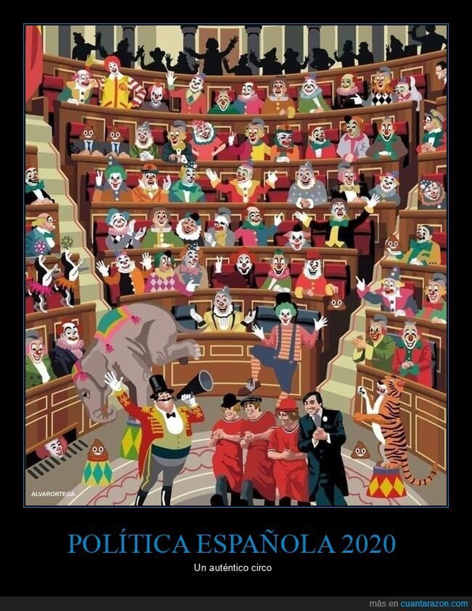 Política española, triste espectáculo