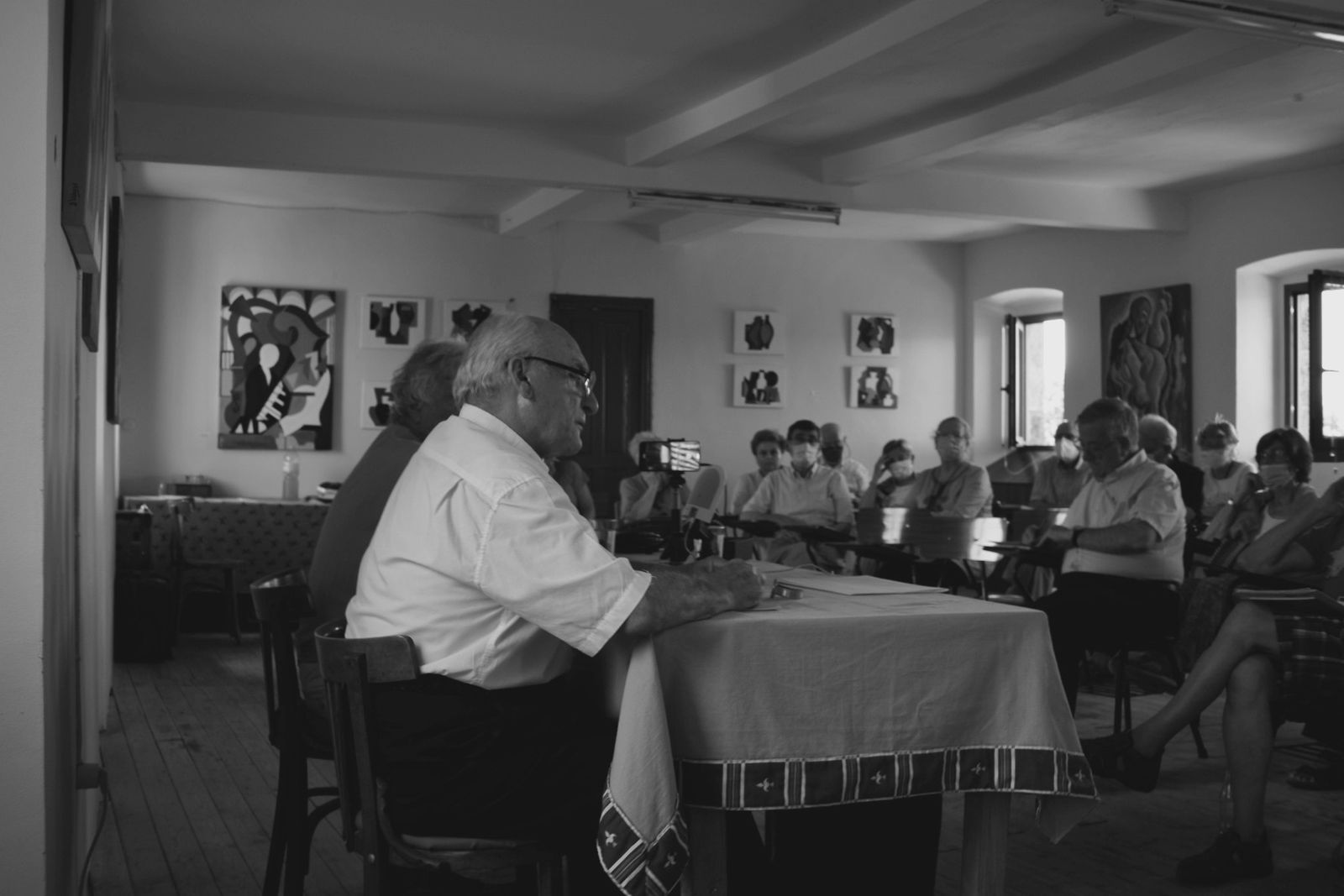 Una de las ponencias