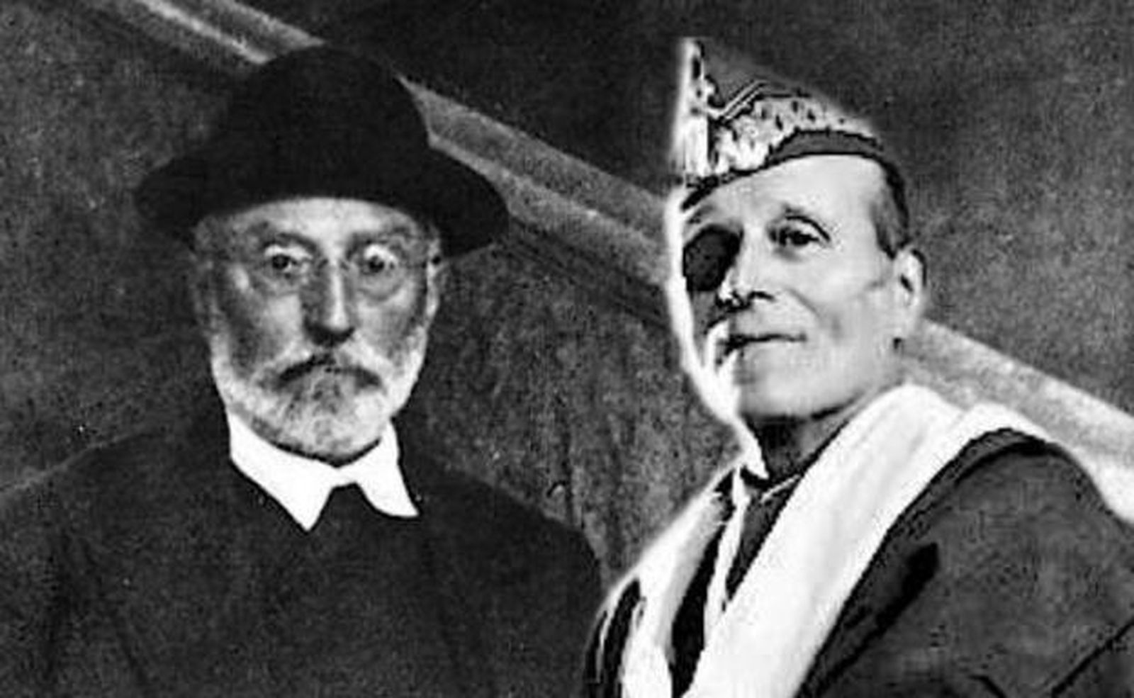 Unamuno y Millán Astray