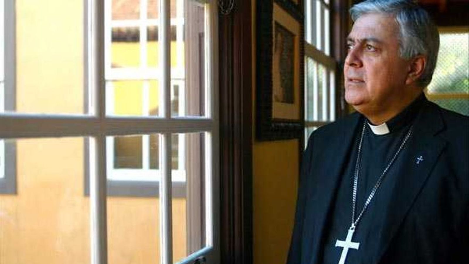 El obispo de Tenerife, Bernardo Álvarez