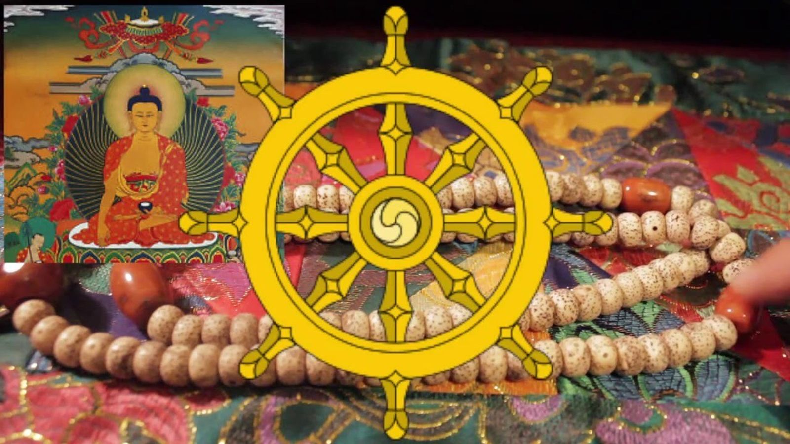 Sacando de la caja el Rosario