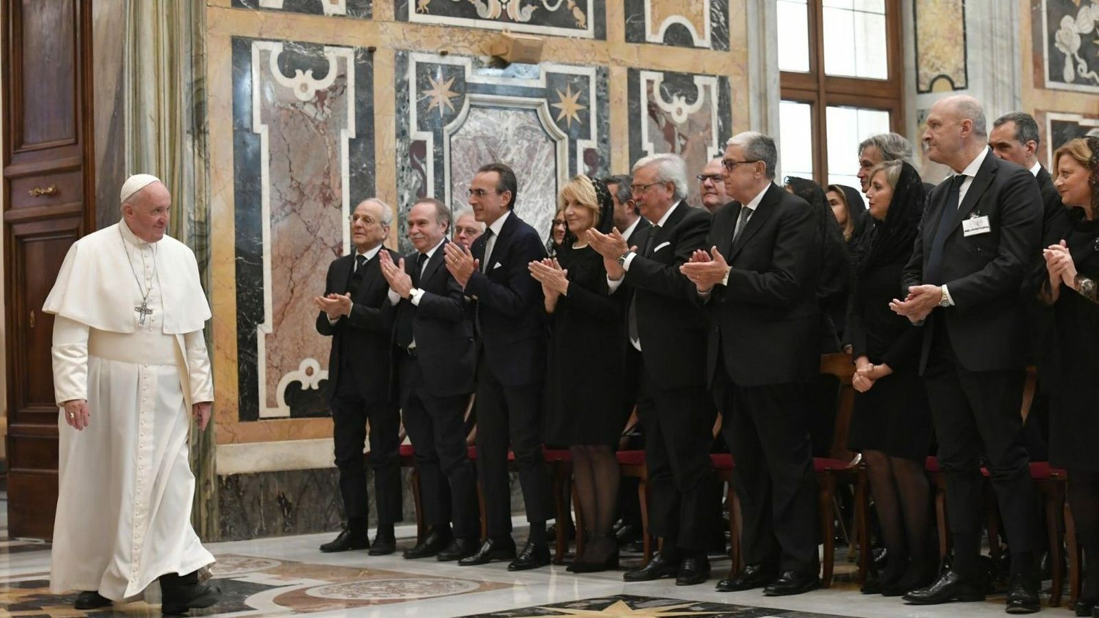 udiencia del Papa a los representantes de la Casa Nacional del Notariato