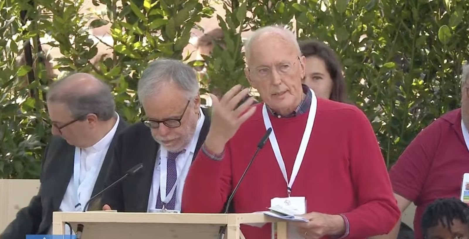 Andrea Riccardi y Sergio Paronetto