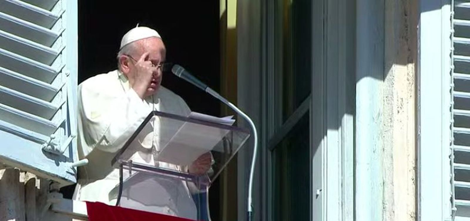 Francisco, en el Angelus de hoy