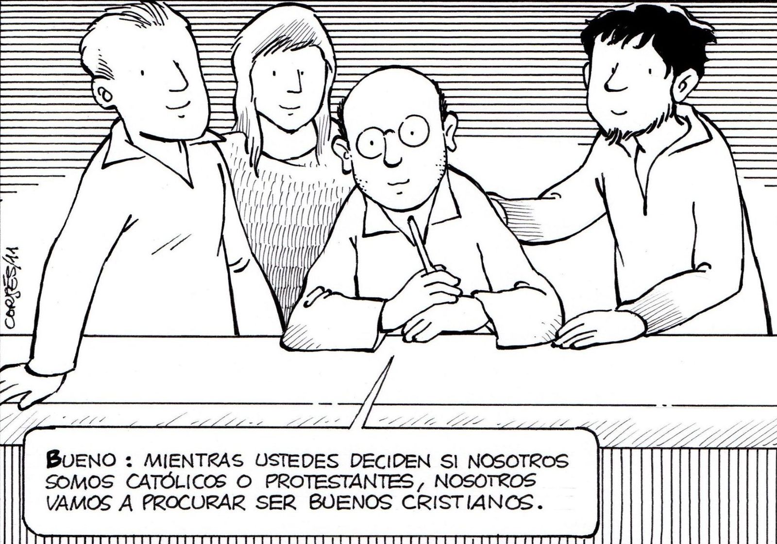 ¿Católicos o protestantes?