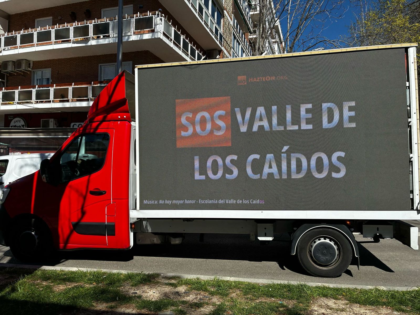 Furgoneta de Hazte Oir