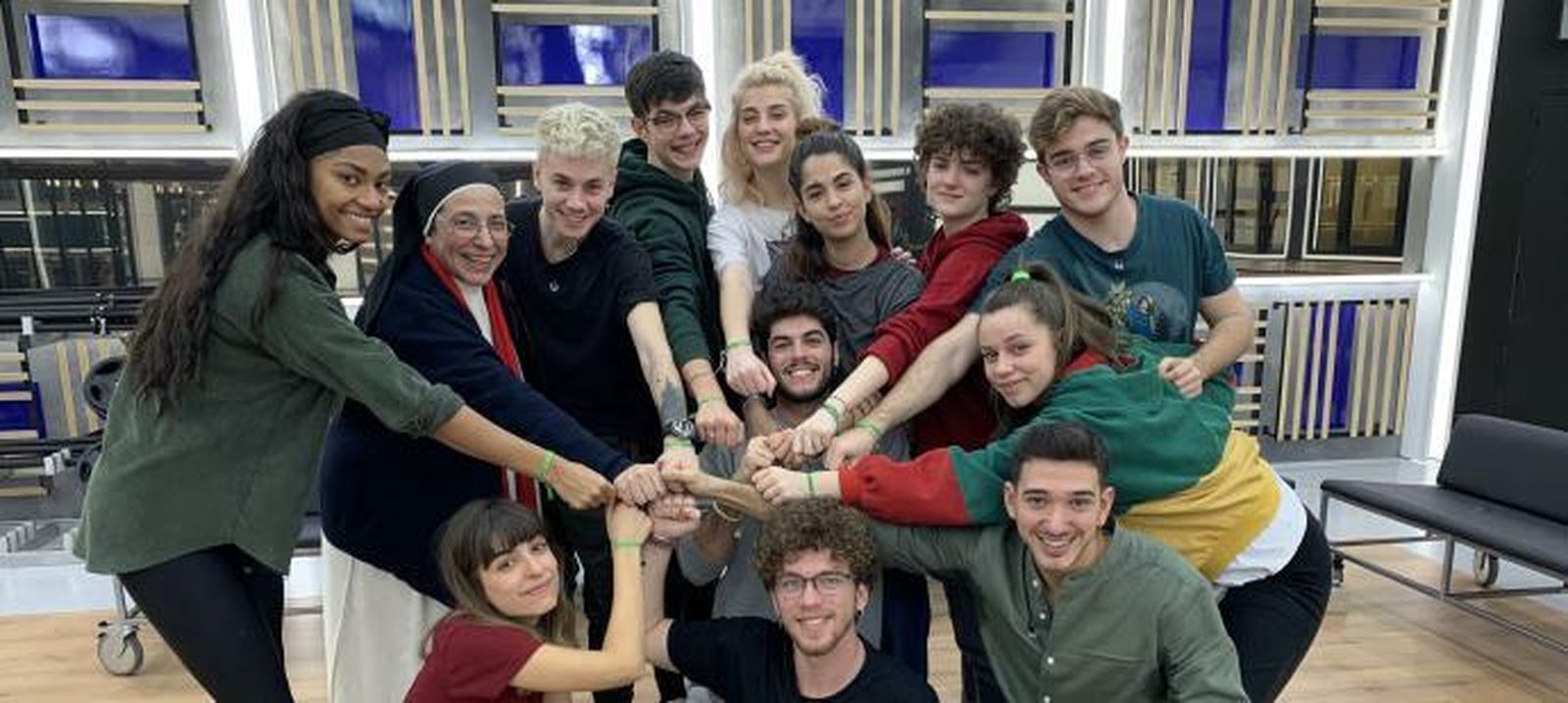 Sor Lucía Caram, con los triunfitos