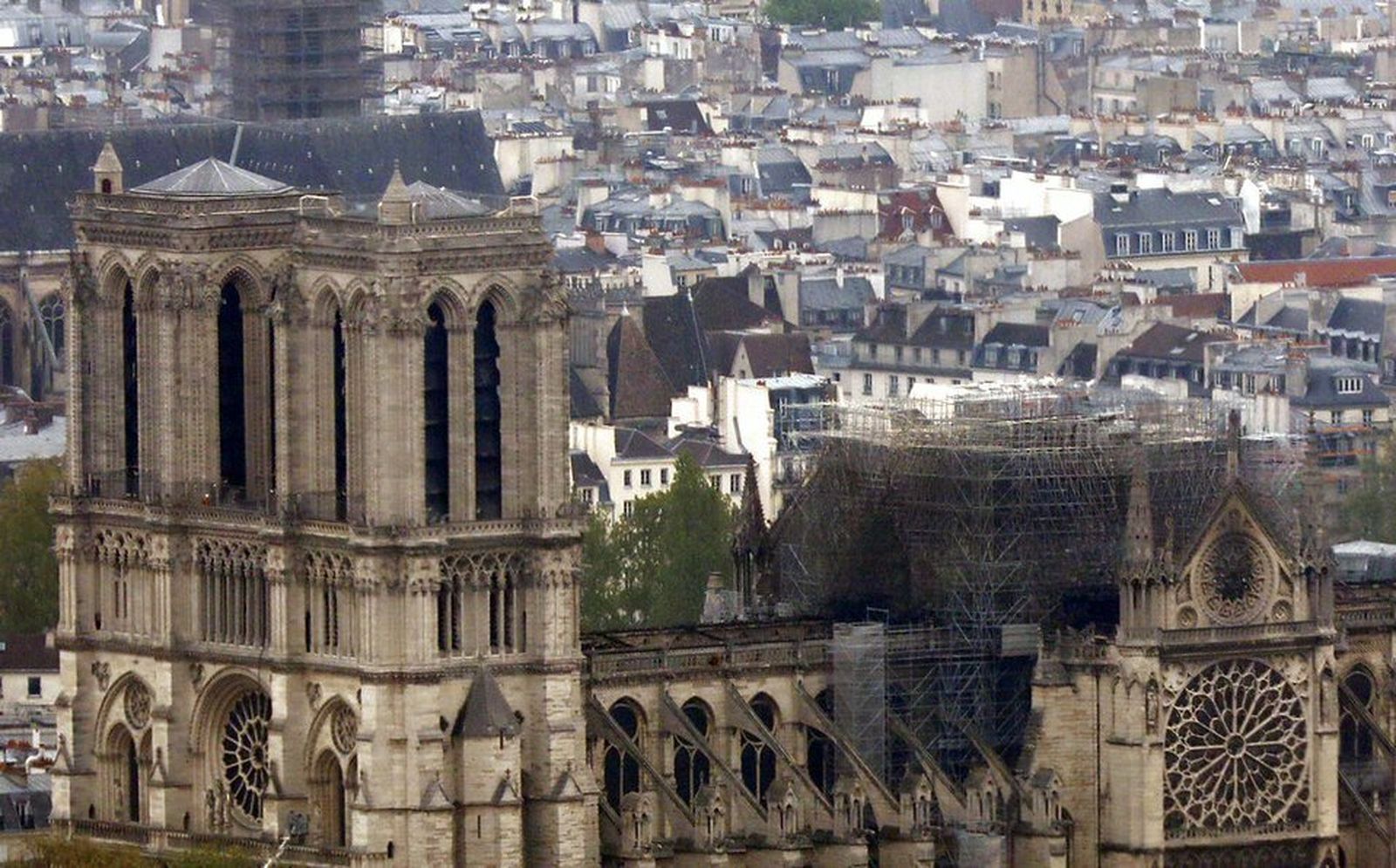 Así ha quedado la catedral de Notre-Dame tras el trágico incendio