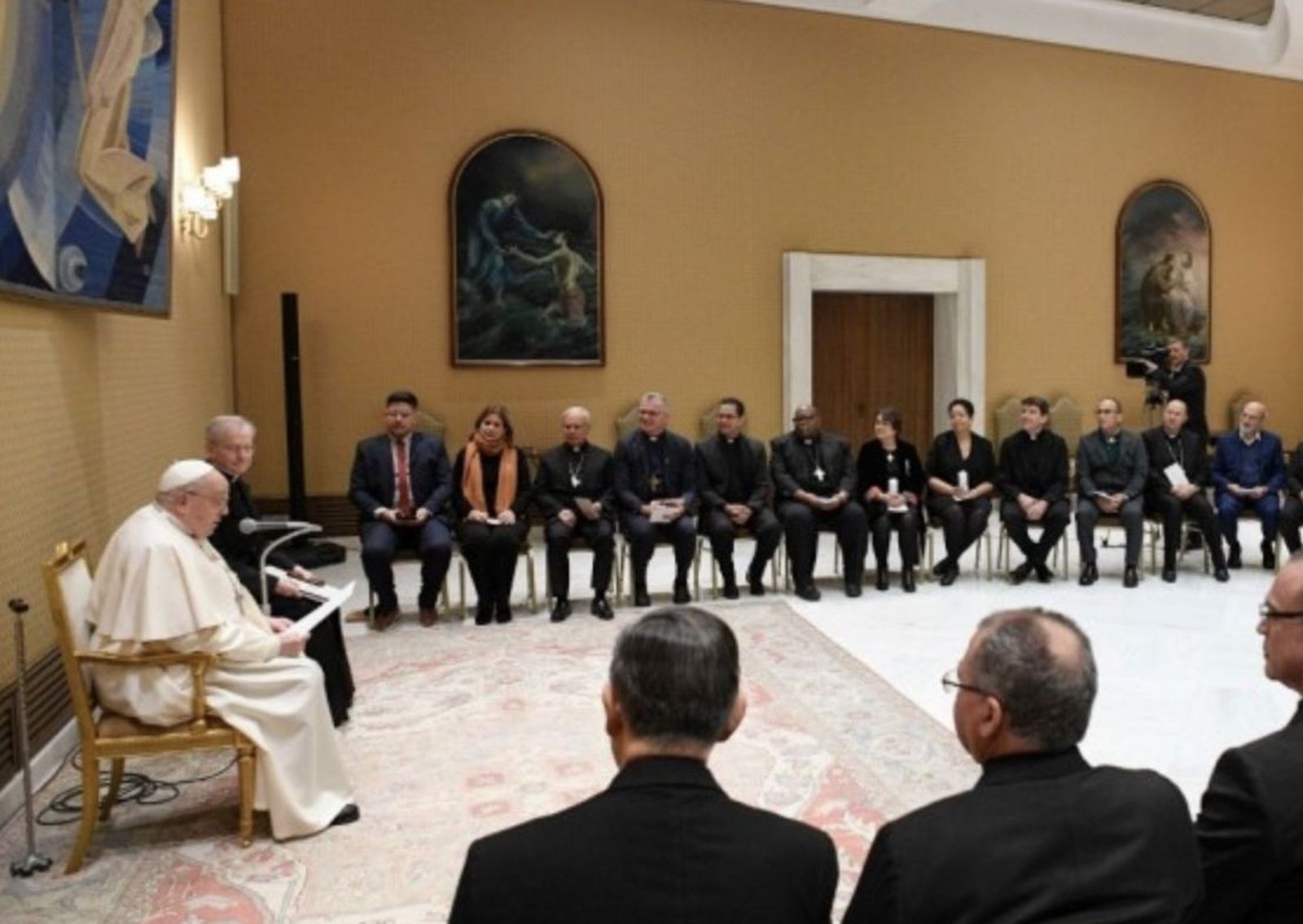 Un momento de la audiencia