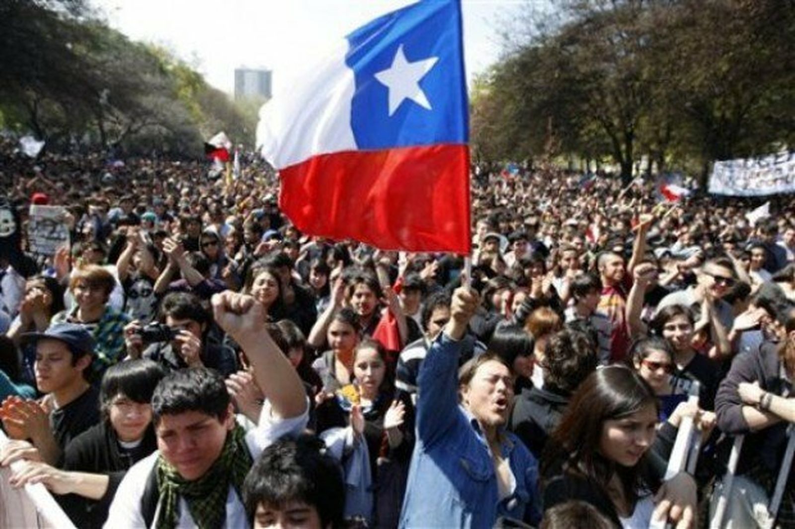 Protesta en Chile