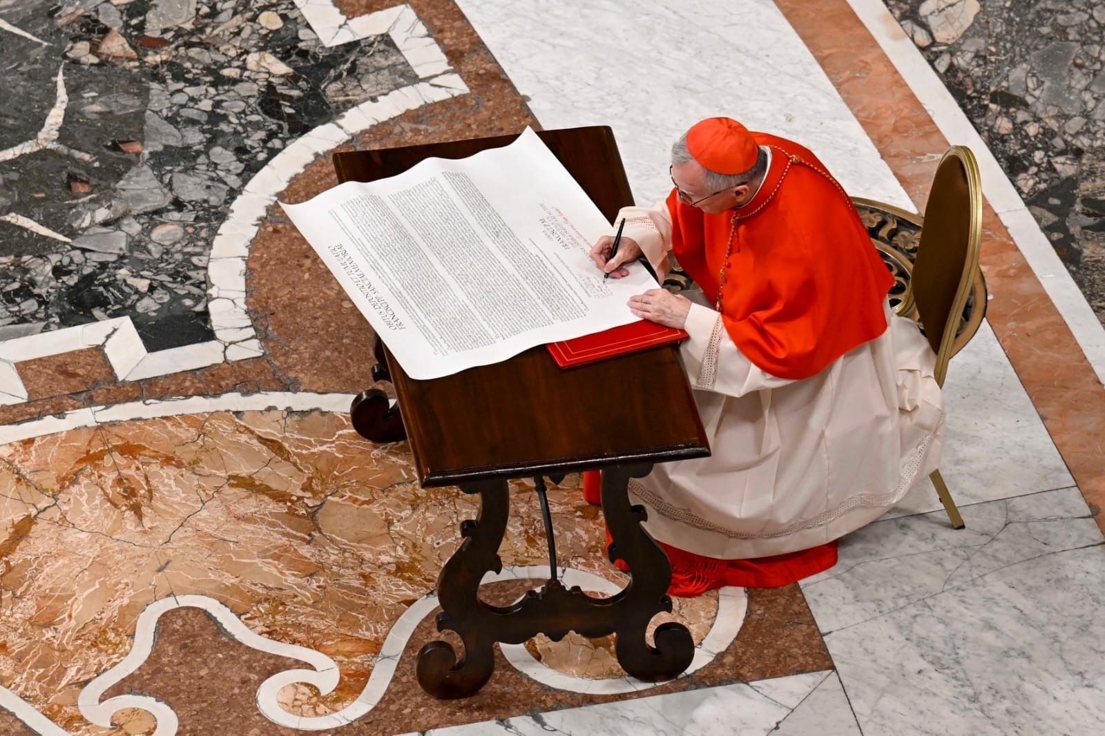 Firma de la 'rogito'