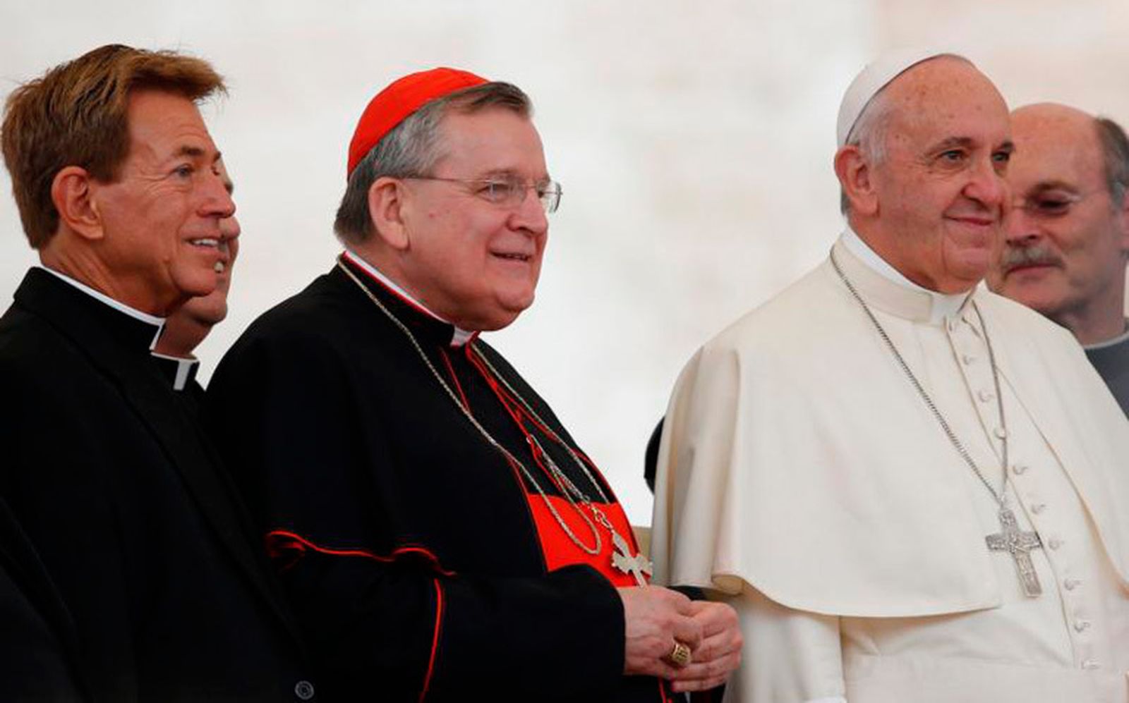Francisco y el Cardenal Burke