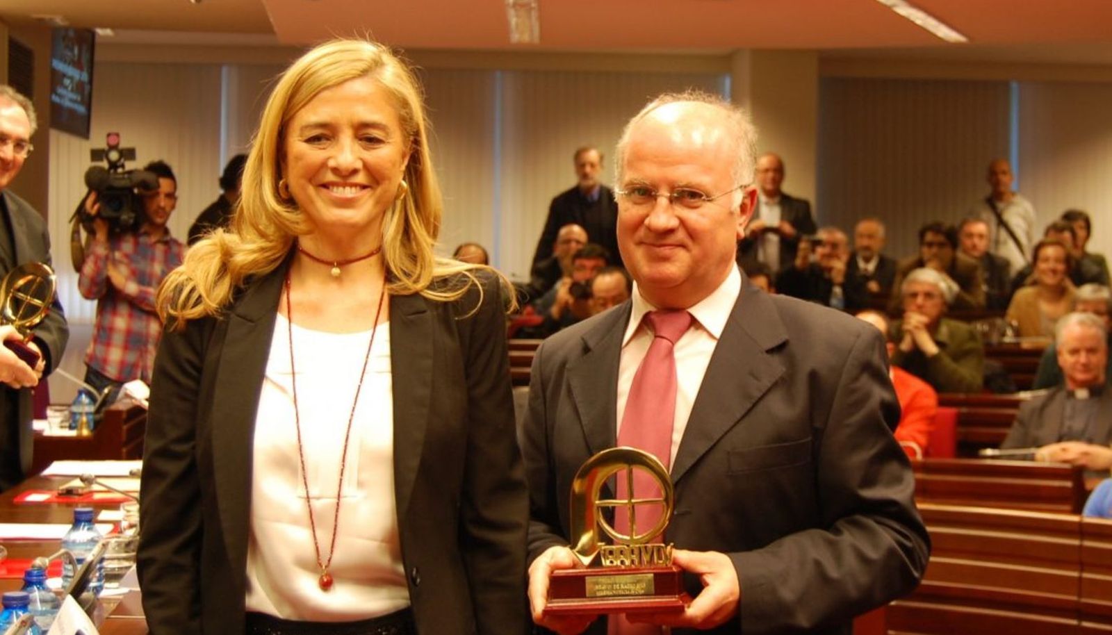 Eva Galvache y Faustino Catalina