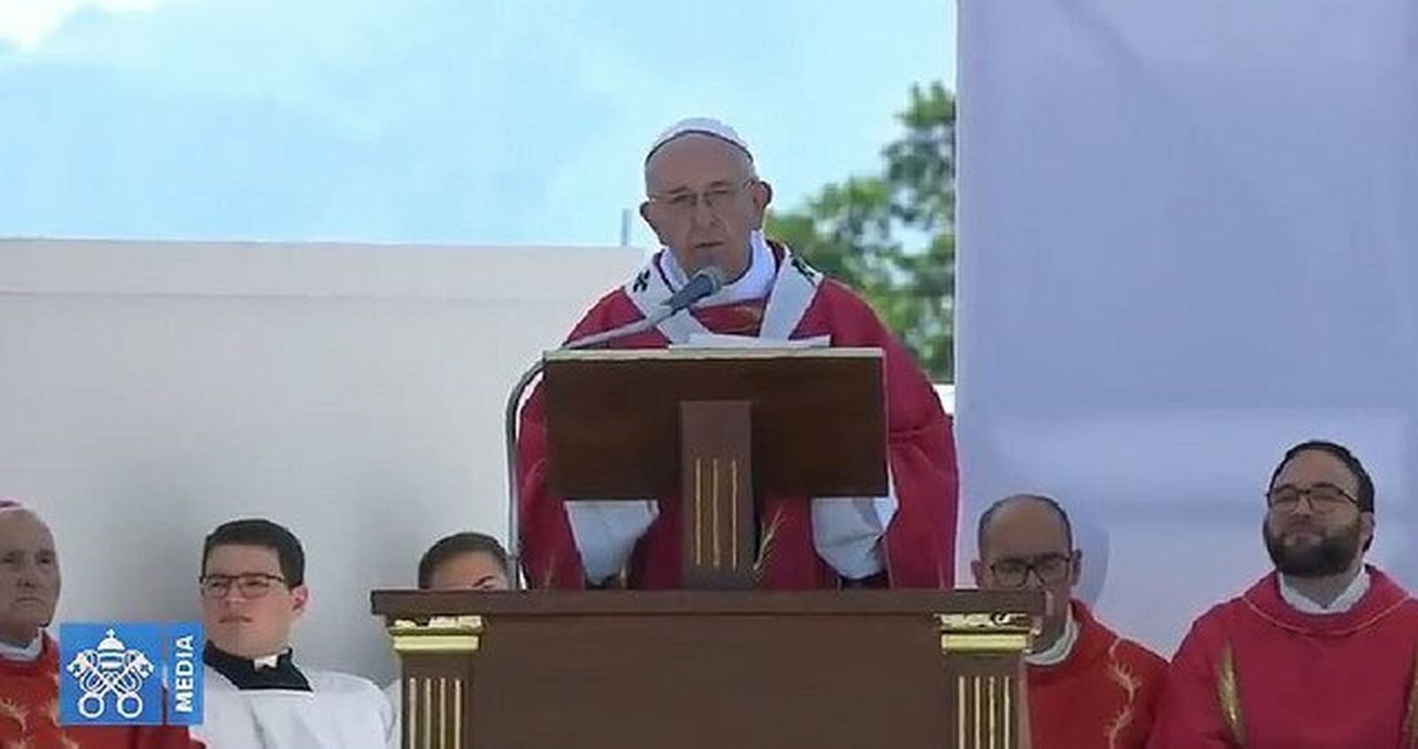 Bergoglio, en Palermo