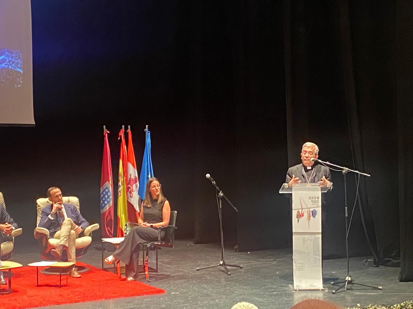 Argüello, durante su intervención