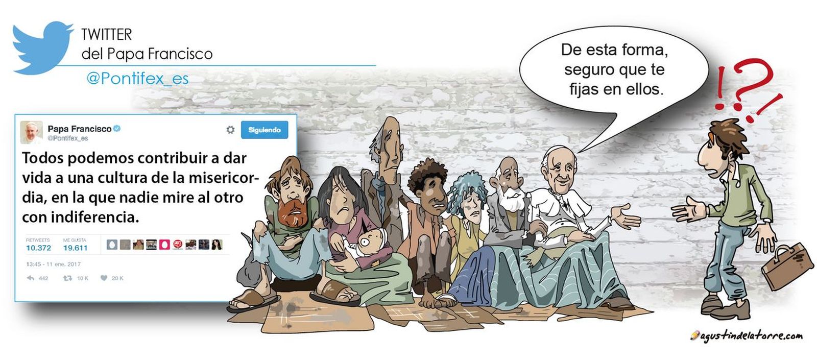 El Papa y la misericordia