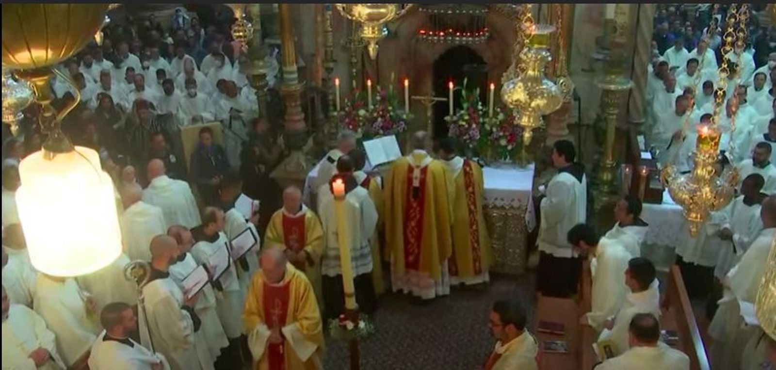 Vigilia Pascual en el Santo Sepulcro