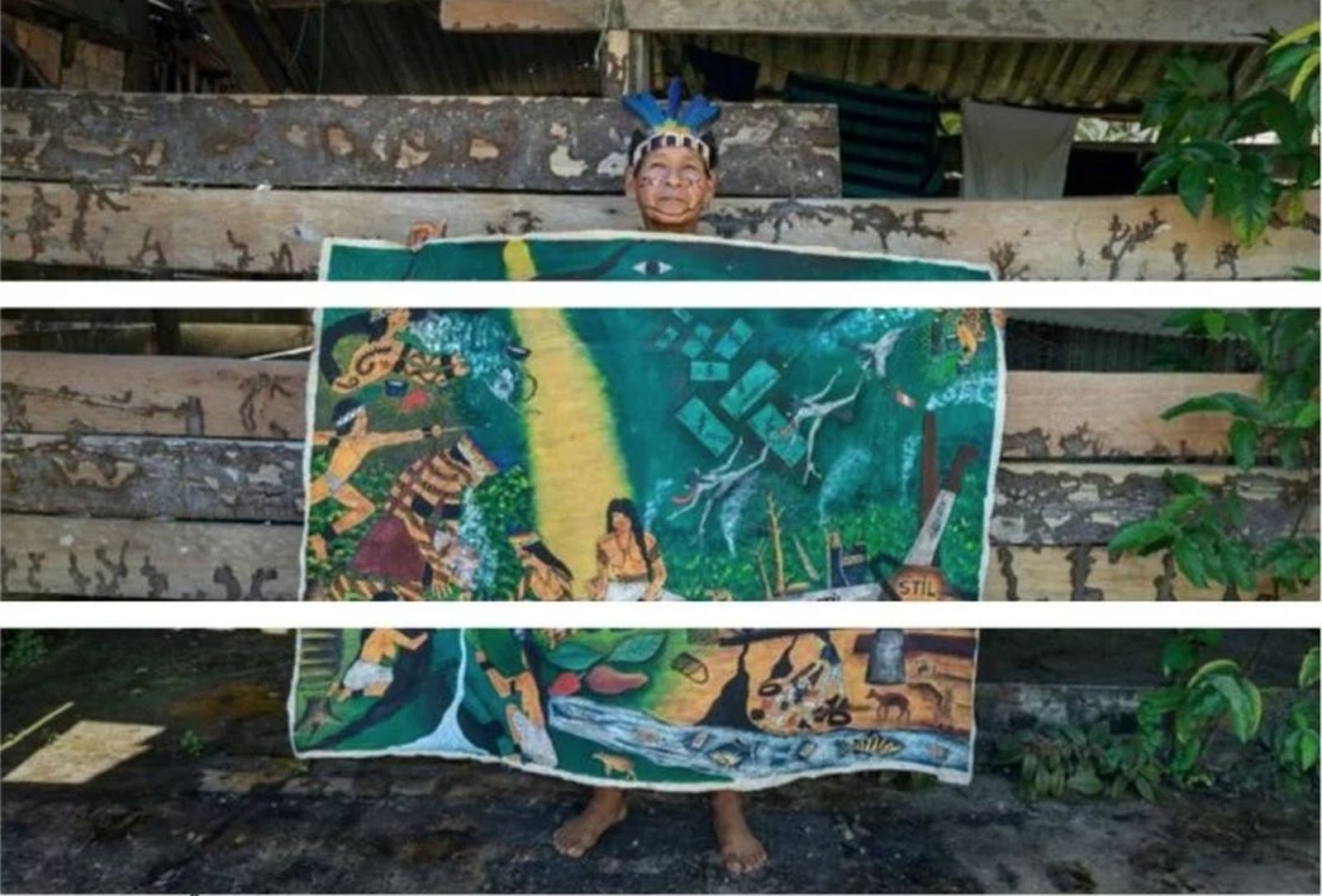 Imagen de la exposición de Ana Palacios en Roma