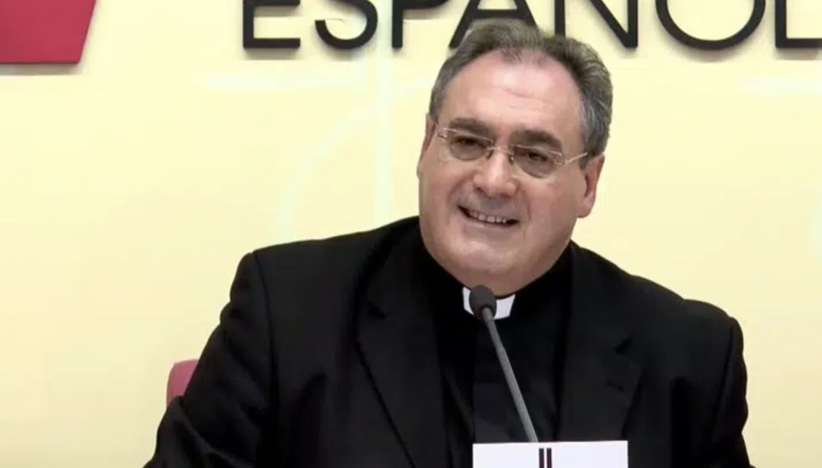 José María Gil Tamayo, secretario y portavoz de los obispos entre 2013 y 2018