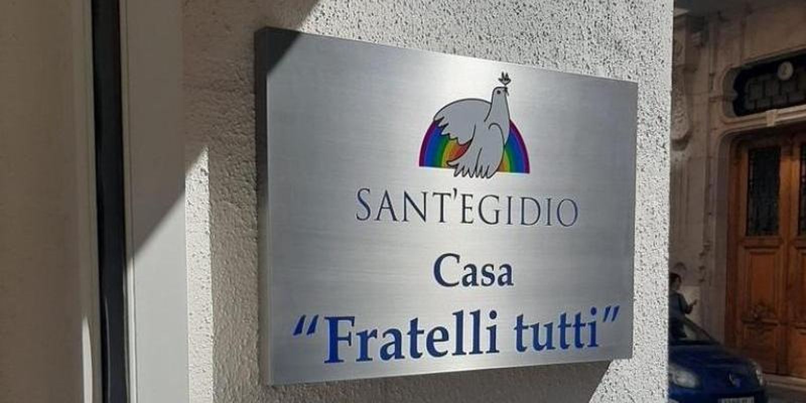 Casa 'Fratelli tutti', de la Comunidad de Sant'Egidio