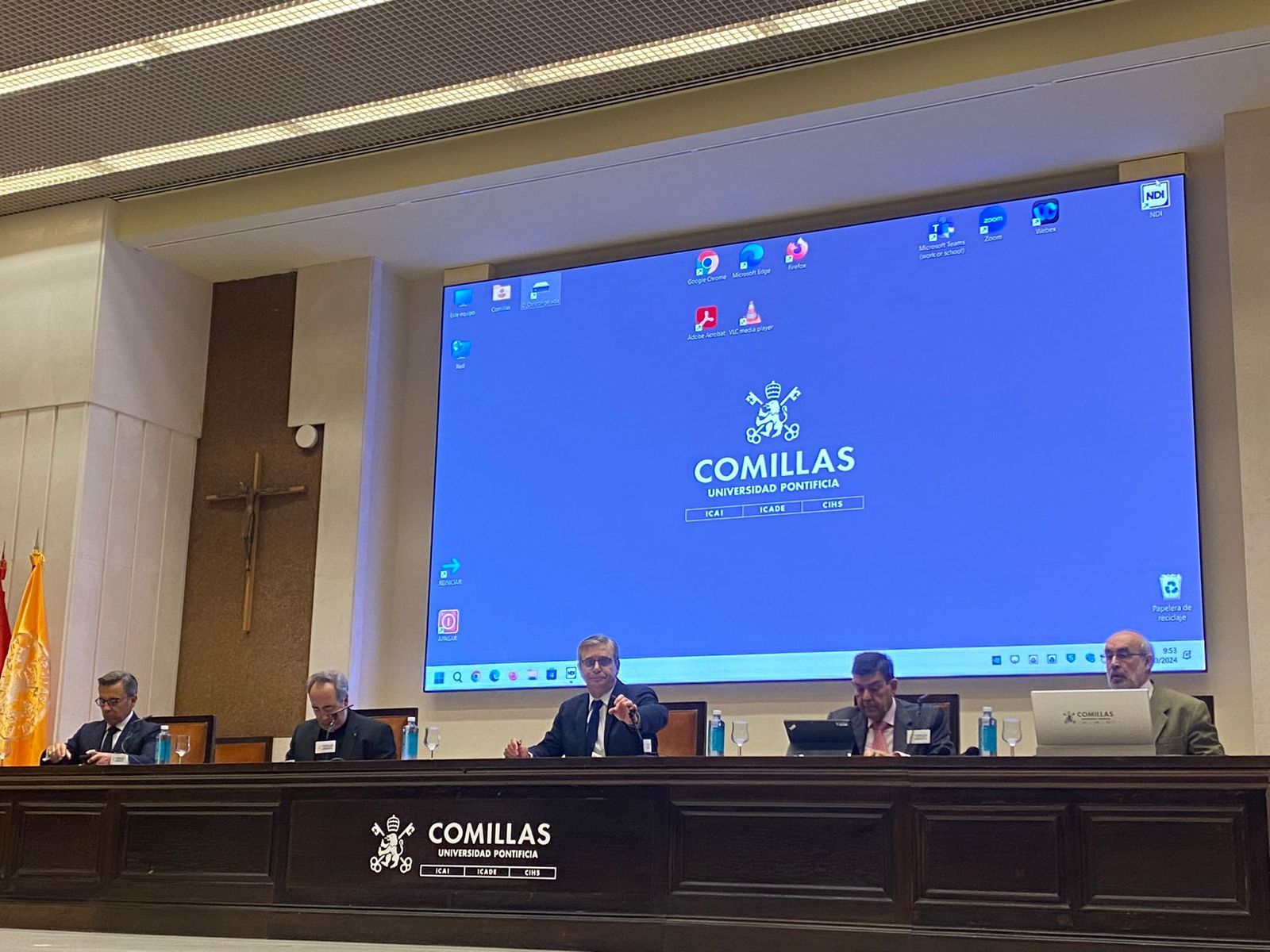 Inauguración de las jornadas