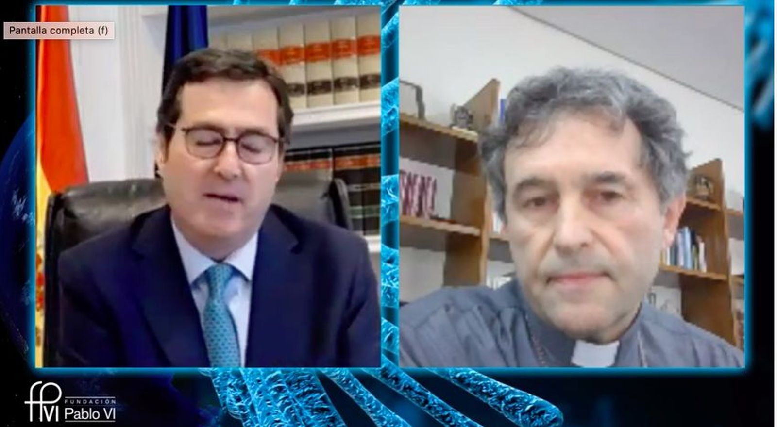 Garamendi y Segura, en la Pablo VI