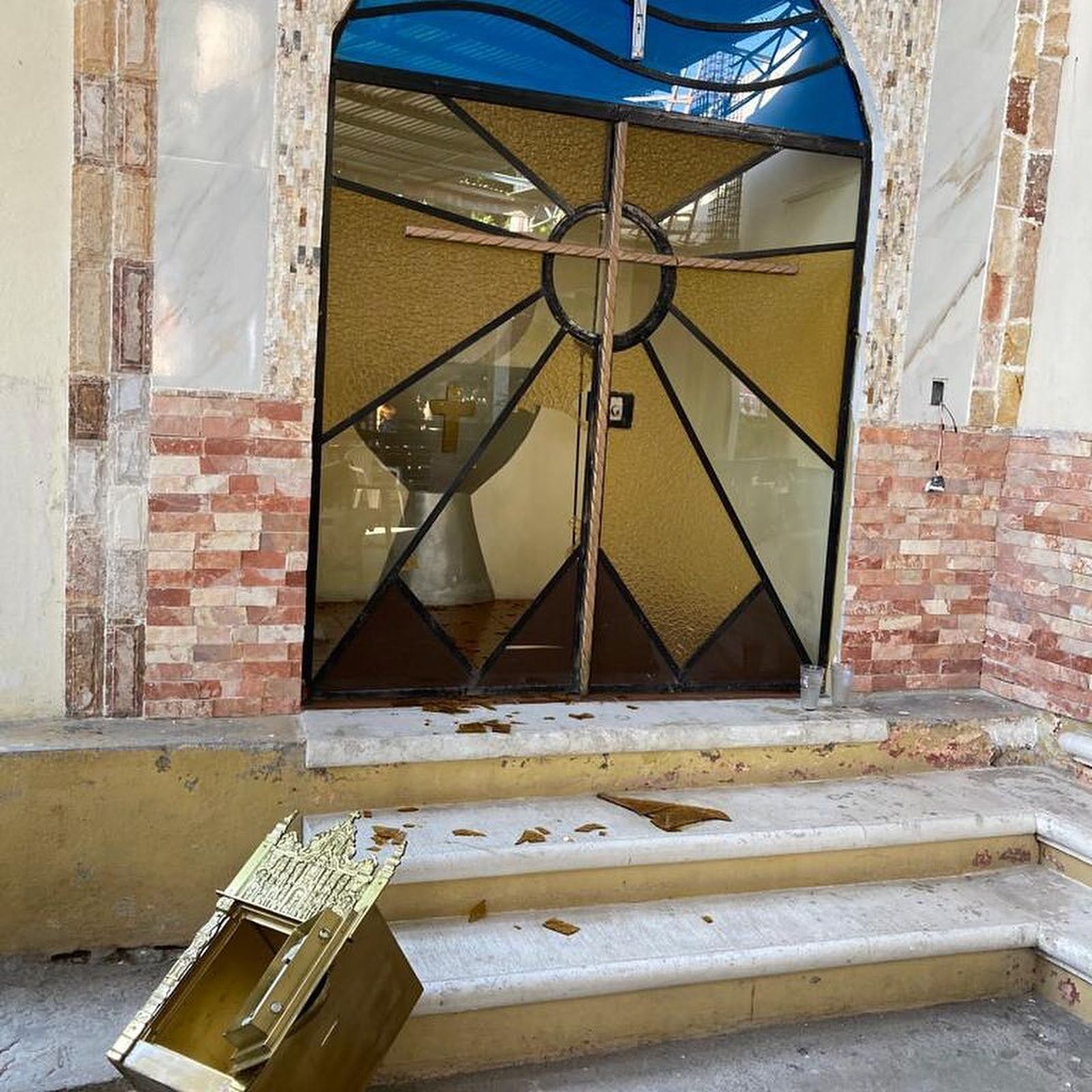 Roban el Santísimo de una iglesia en Jiutepec, Morelos