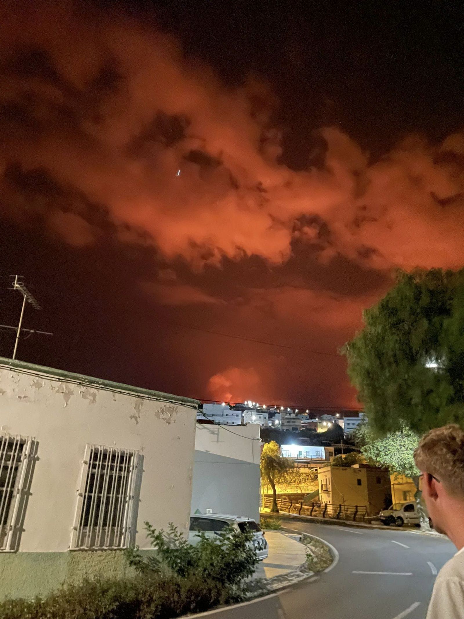 Incendio en Tenerife