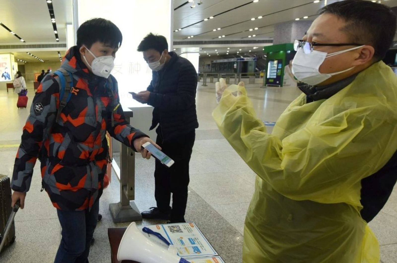 Controles en los aeropuertos ante la propagación del coronavirus