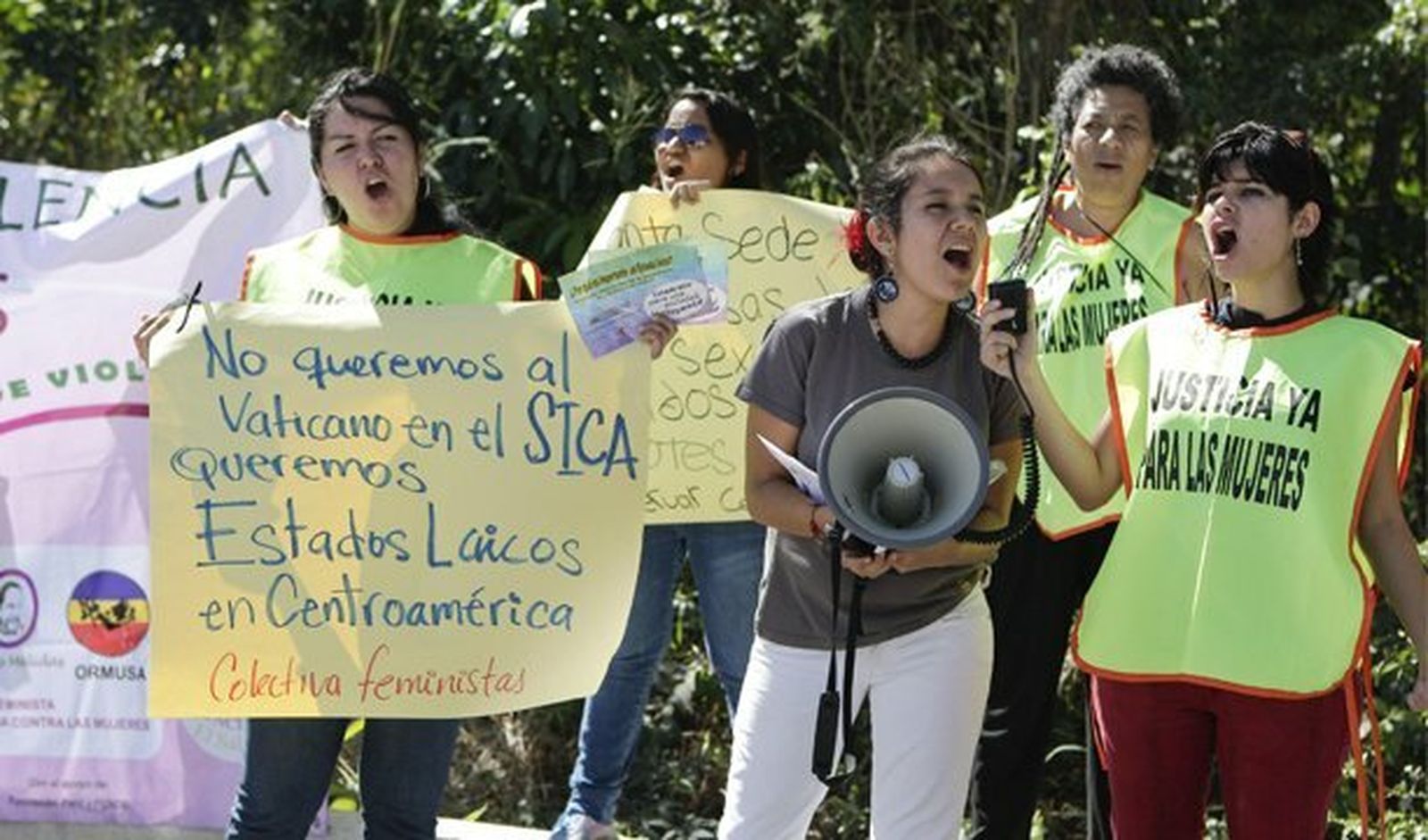 Protestas populares en San Salvador