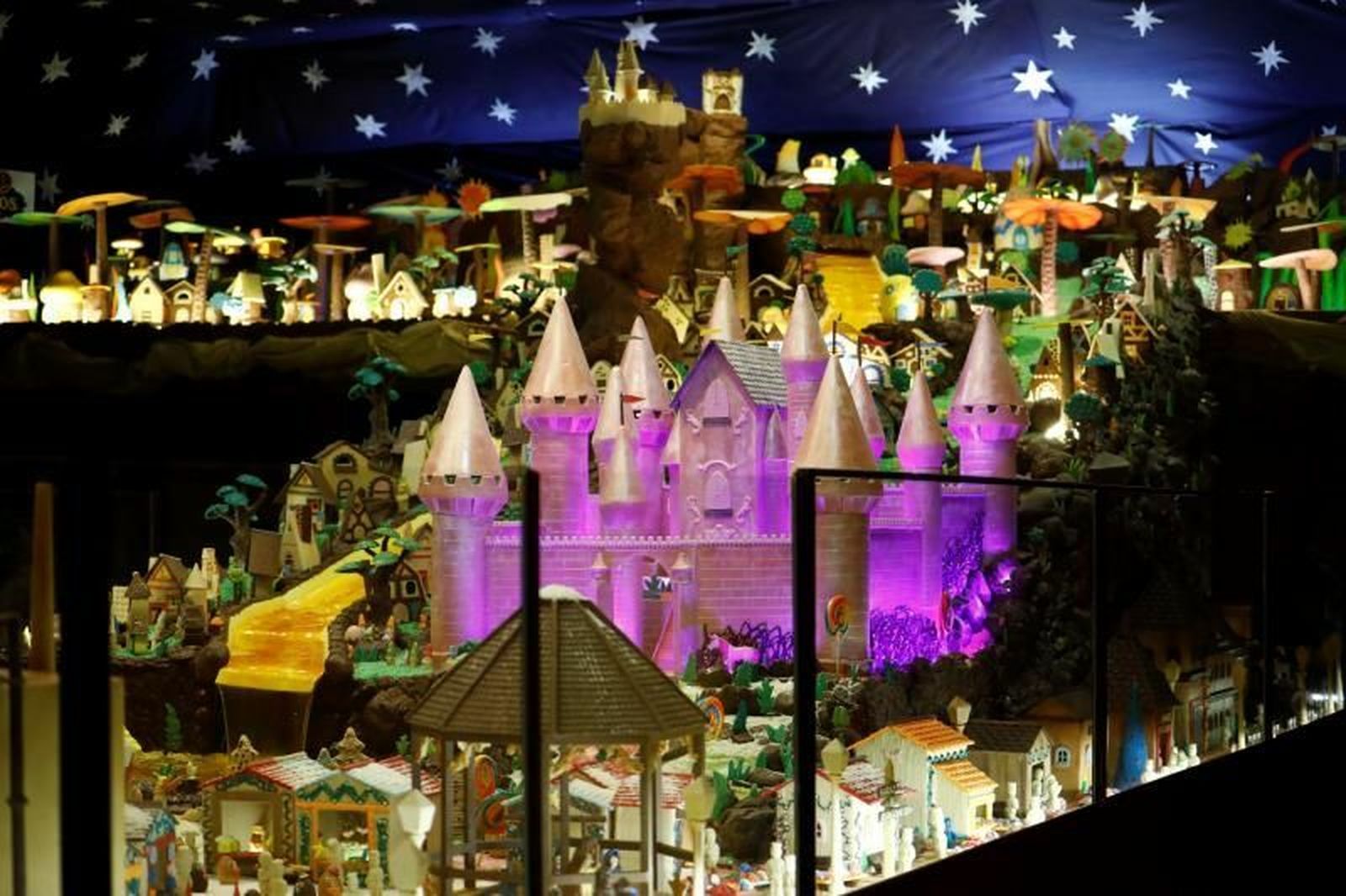 El Belén de Rute, 1500 kilos de chocolate y fantasía, es uno de los más grandes del mundo en su modalidad