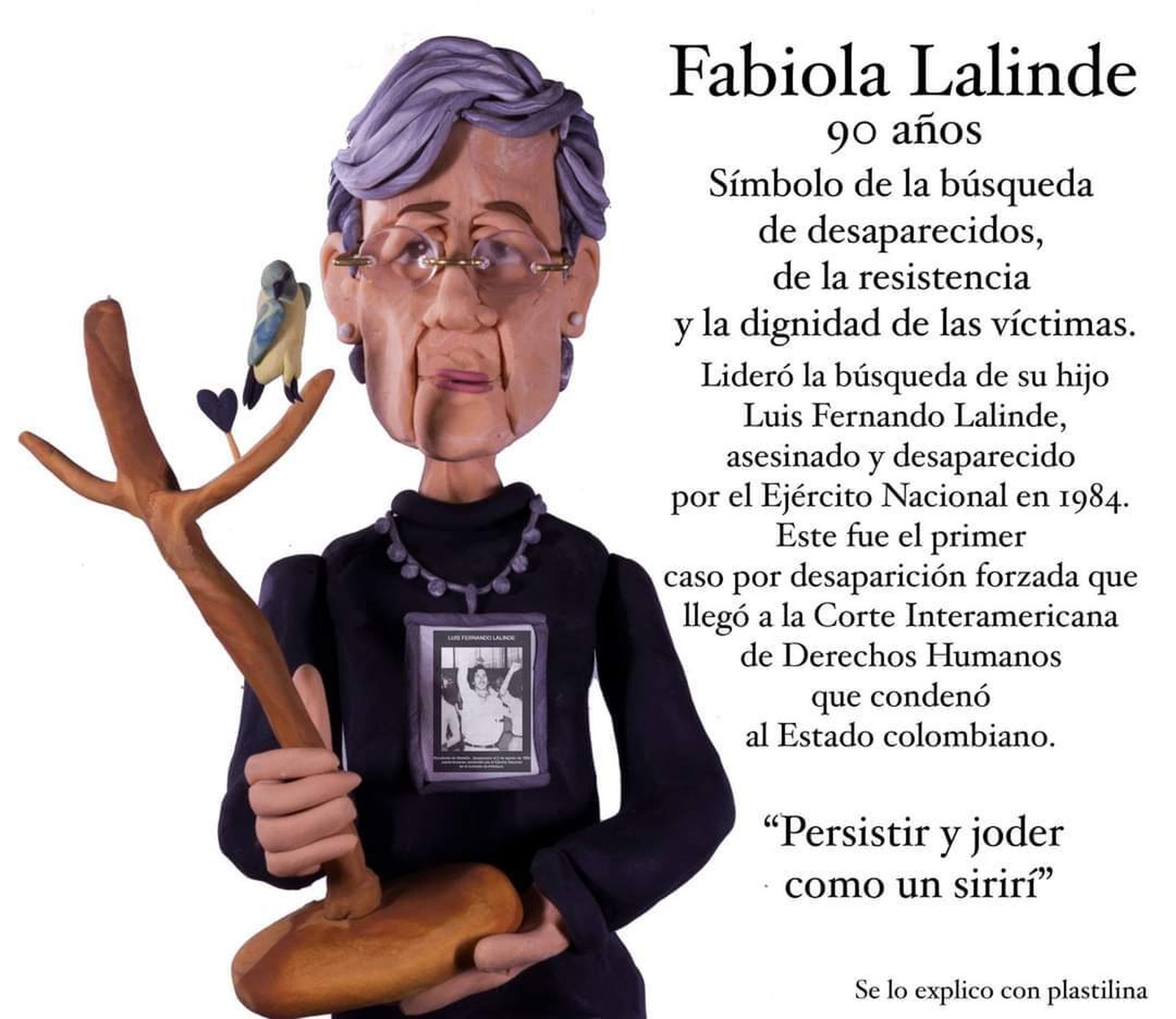 Memoría de doña Fabiola Lalinde