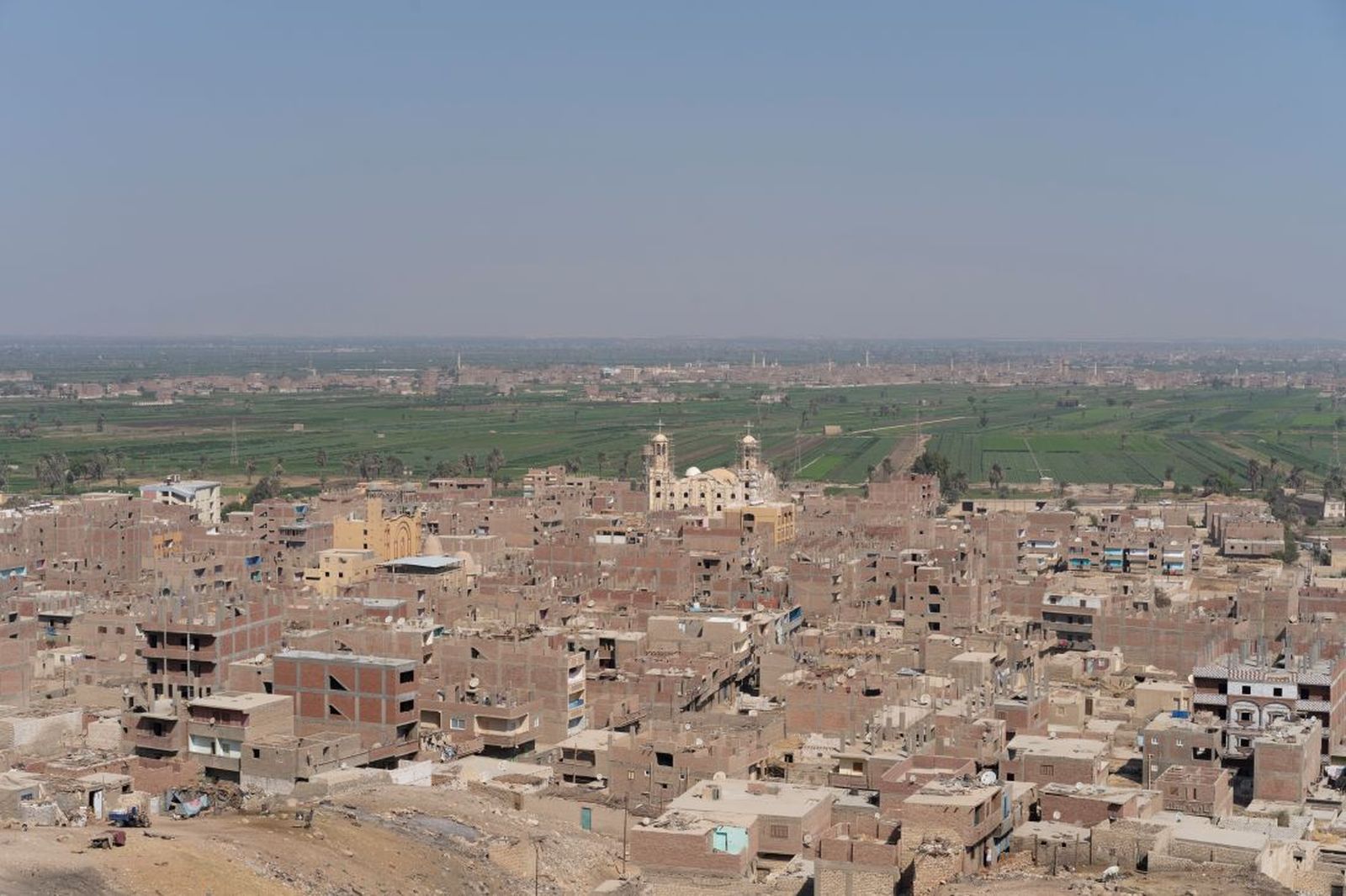 Aldea cristiana de Dayr Rifah, en Asiut.