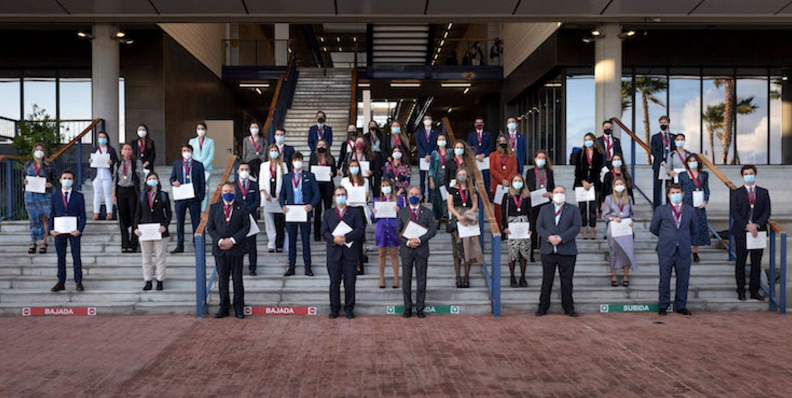 Estudiantes de la universidad Loyola