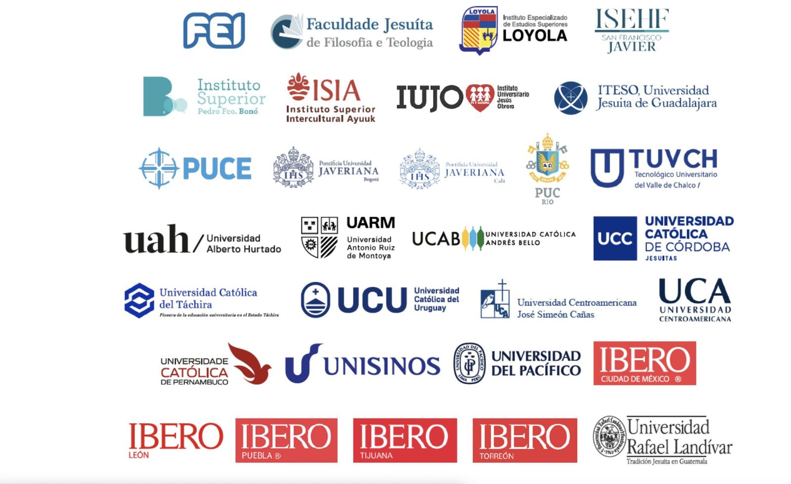 Las universidades firmantes