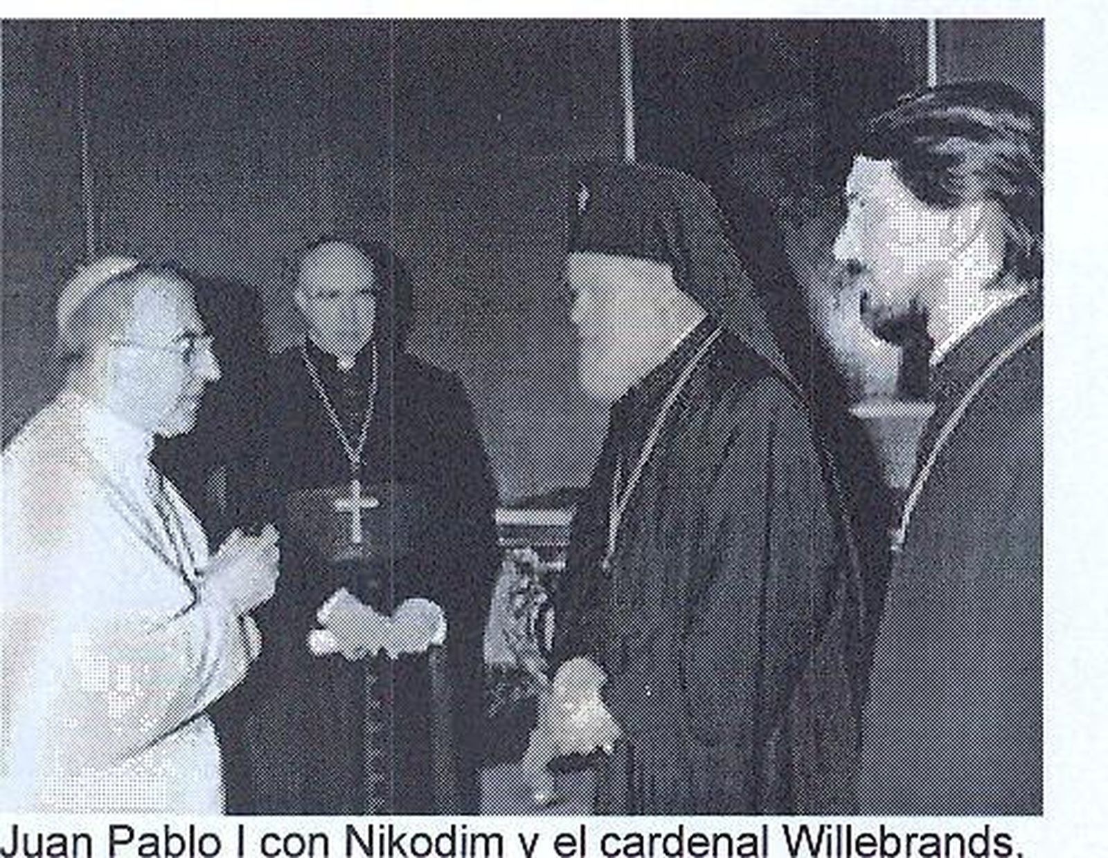 Nikodim con Juan Pablo