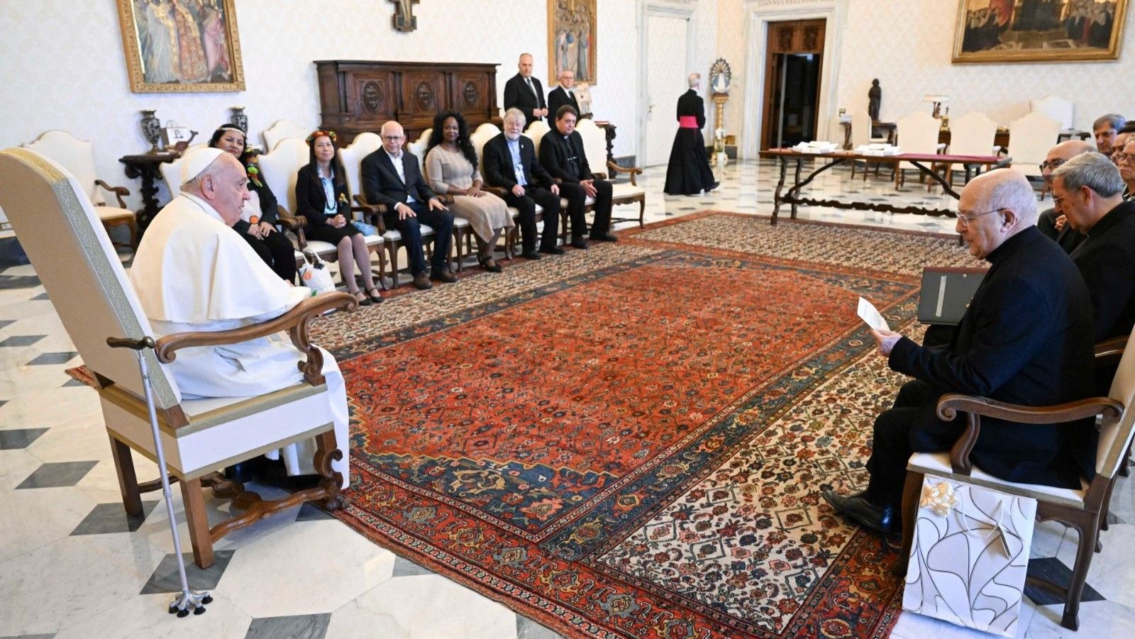 El Papa con la REPAM y la CEAMA