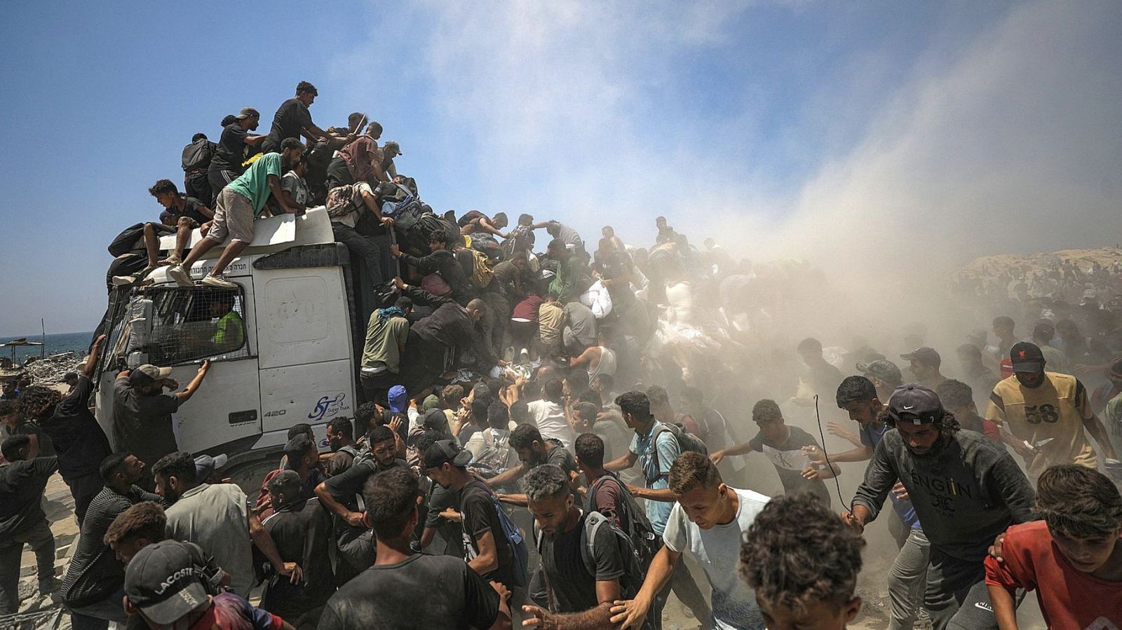 Ayuda humanitaria a los palestinos de la Franja de Gaza