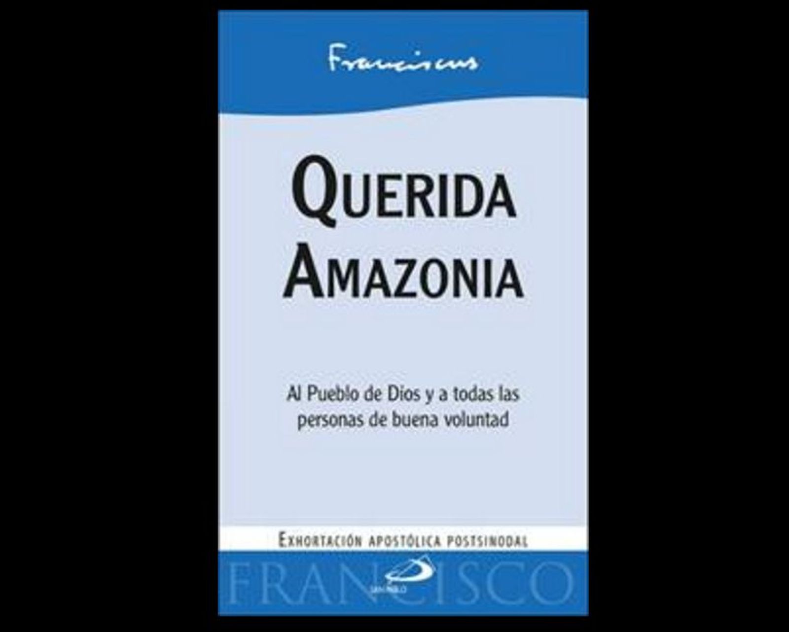 La editorial San Pablo publica 'Querida Amazonia'