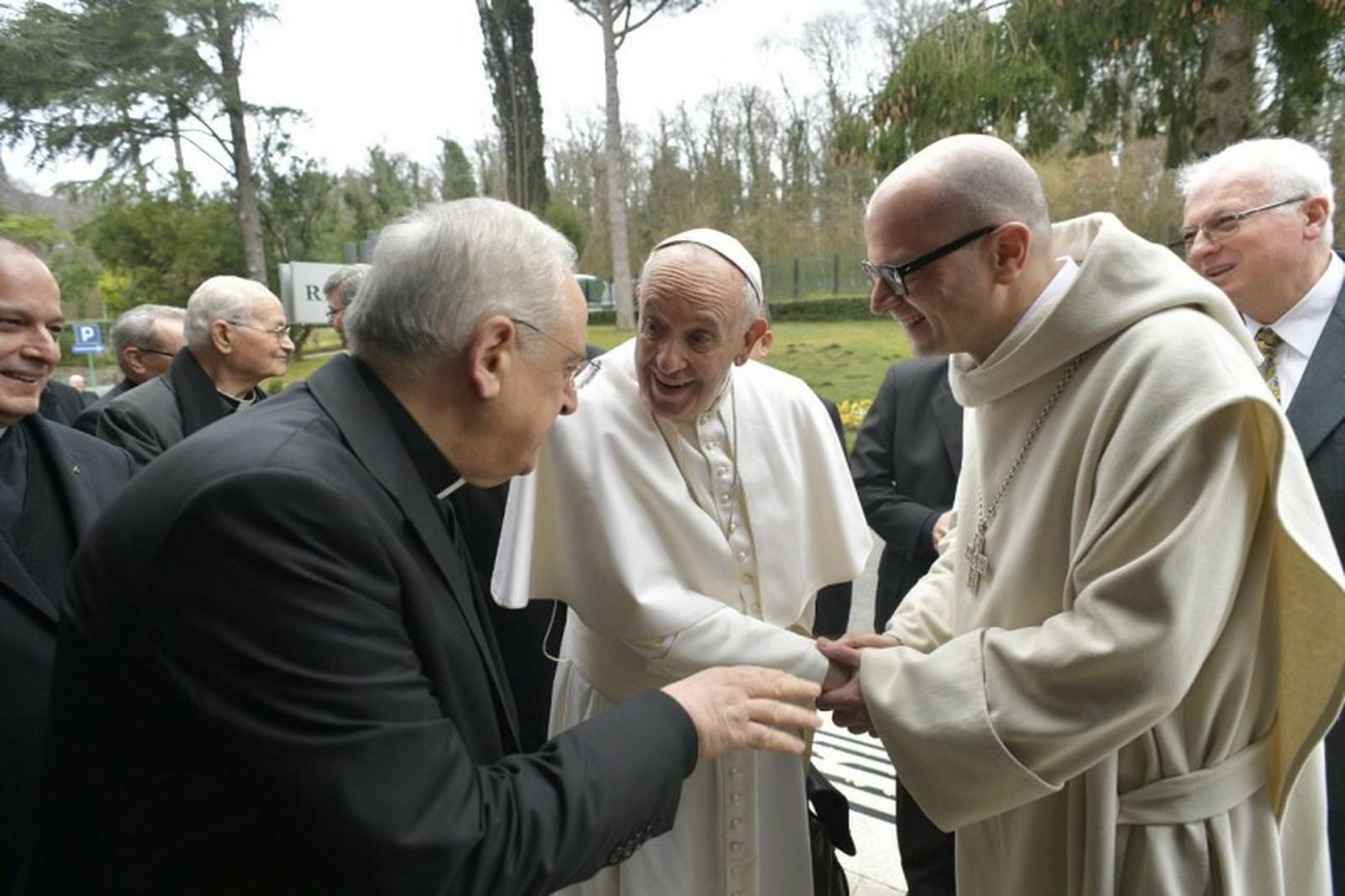 Ejercicios del Papa Francisco en Cuaresma