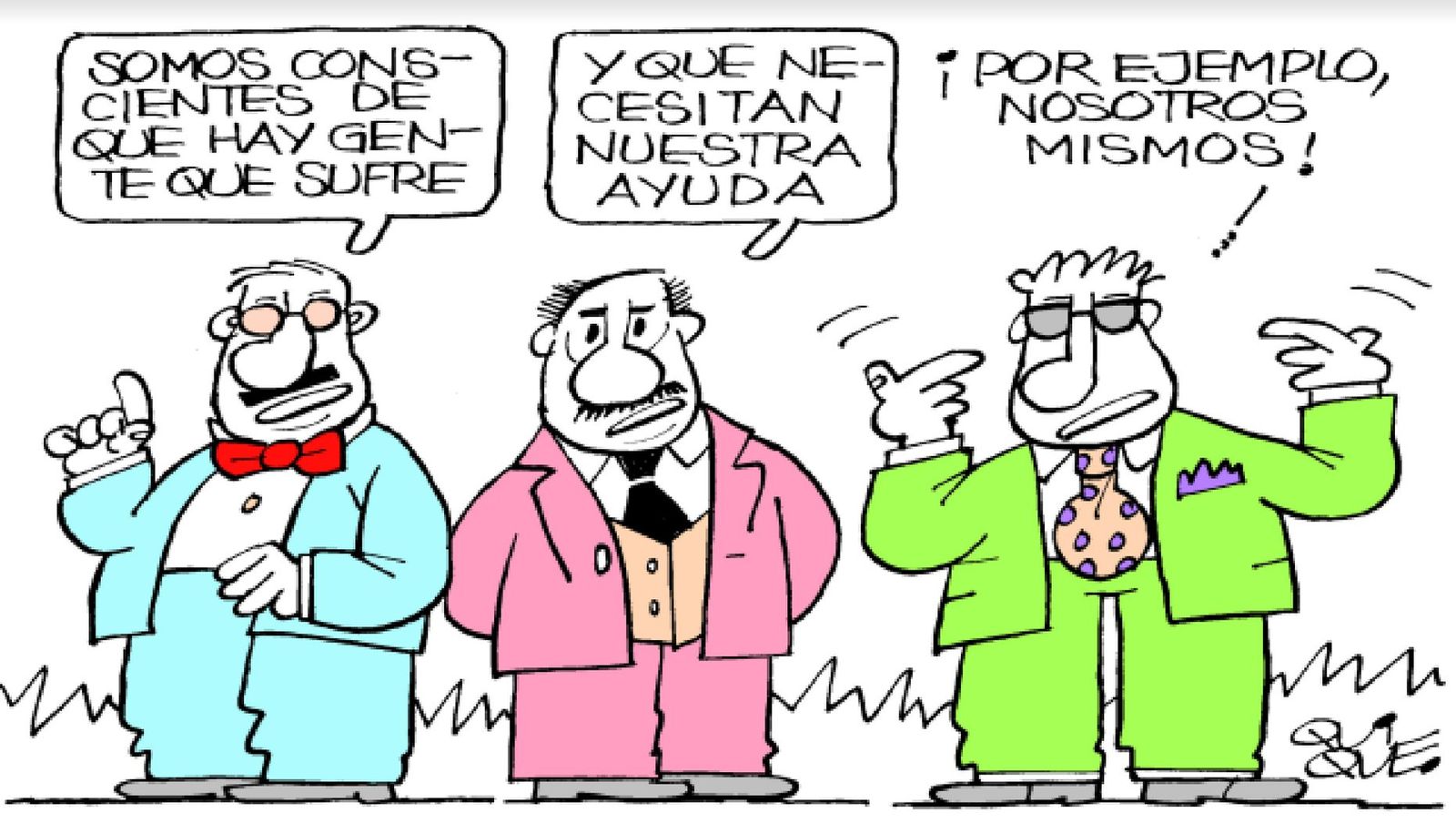 La caridad bien entendida...